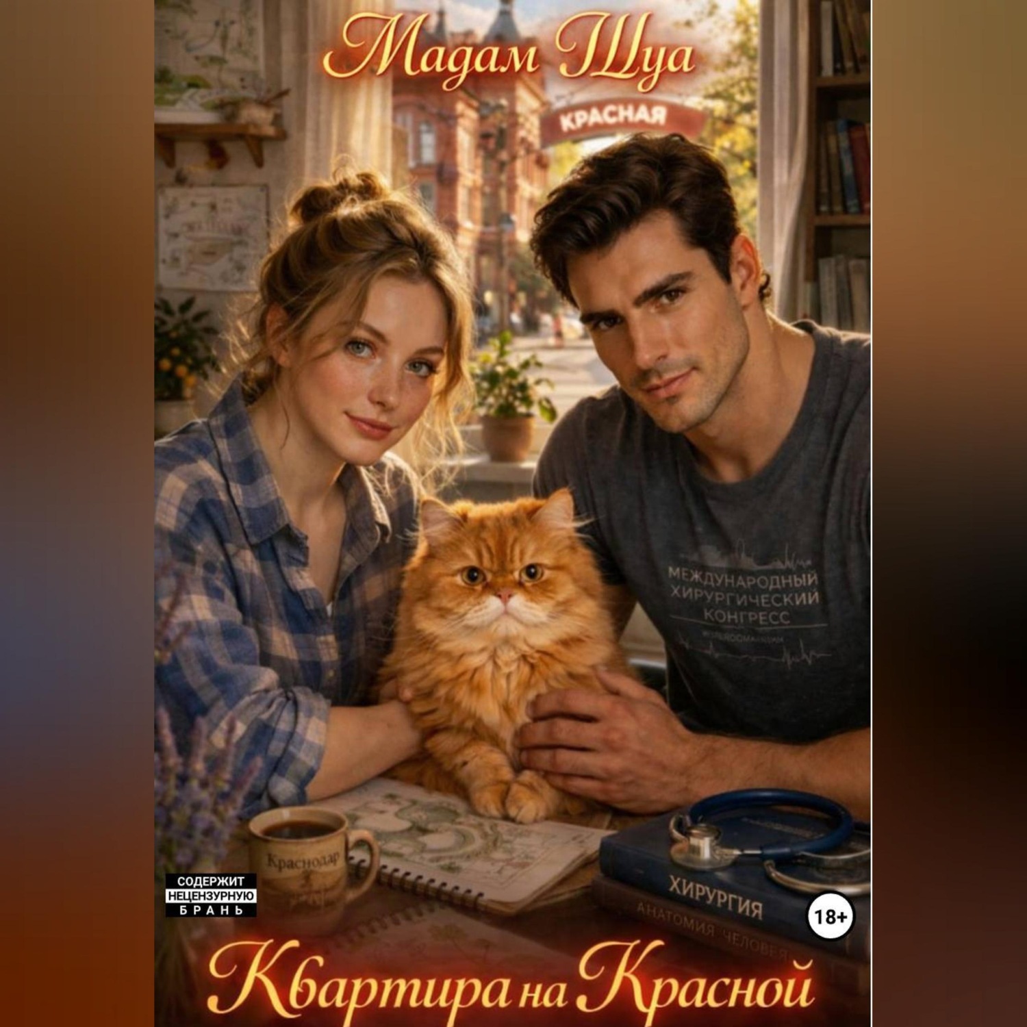Обложка книги «Квартира на Красной»