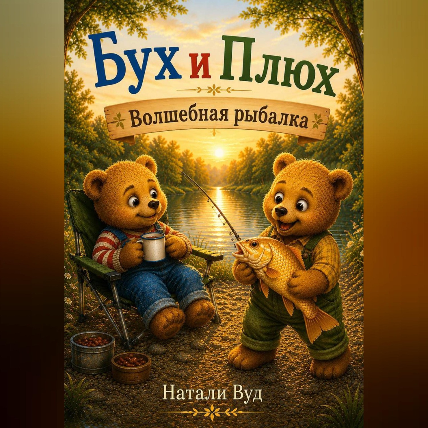 Обложка книги «Приключения БУХА и ПЛЮХА»