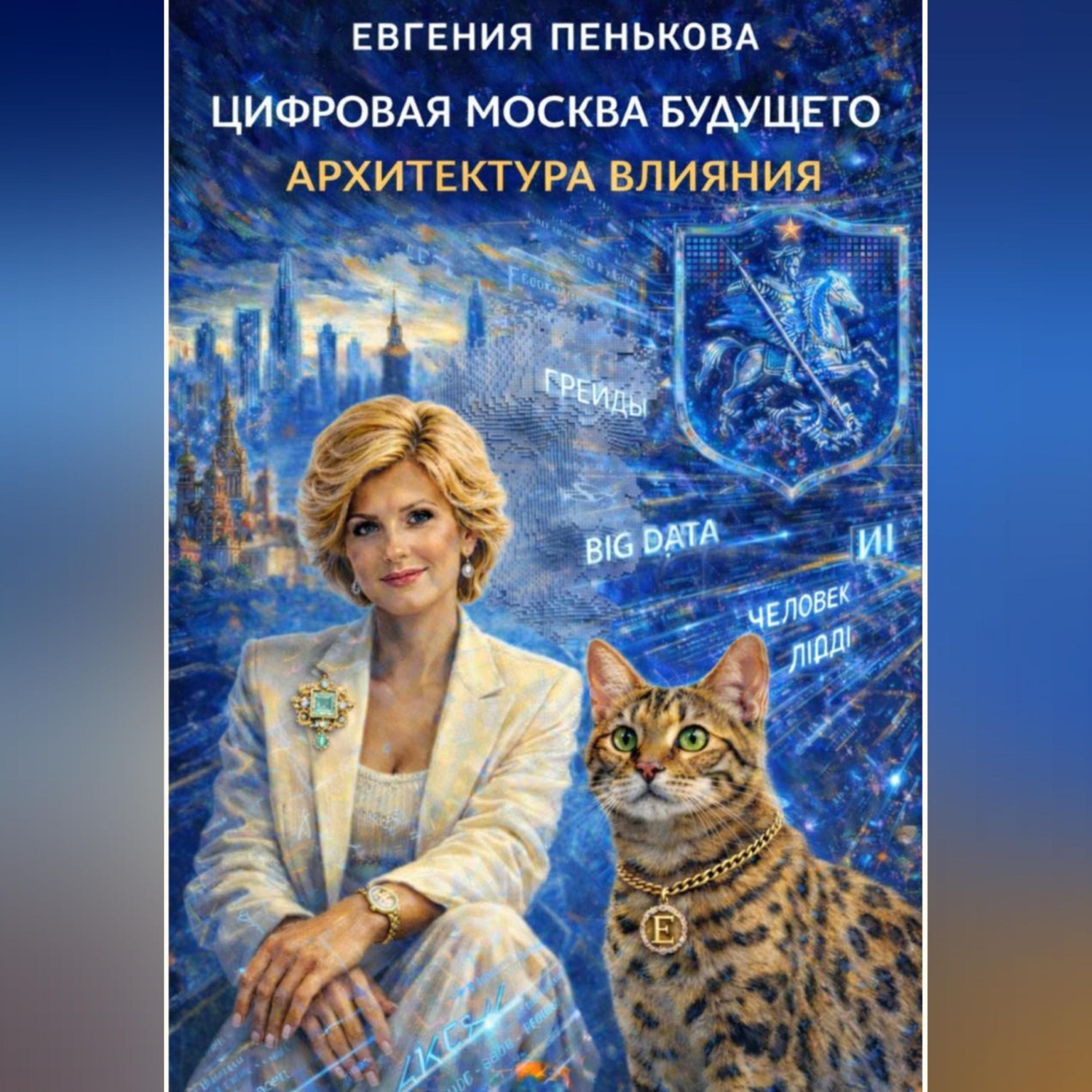 Обложка книги «Цифровая Москва. Архитектура будущего»