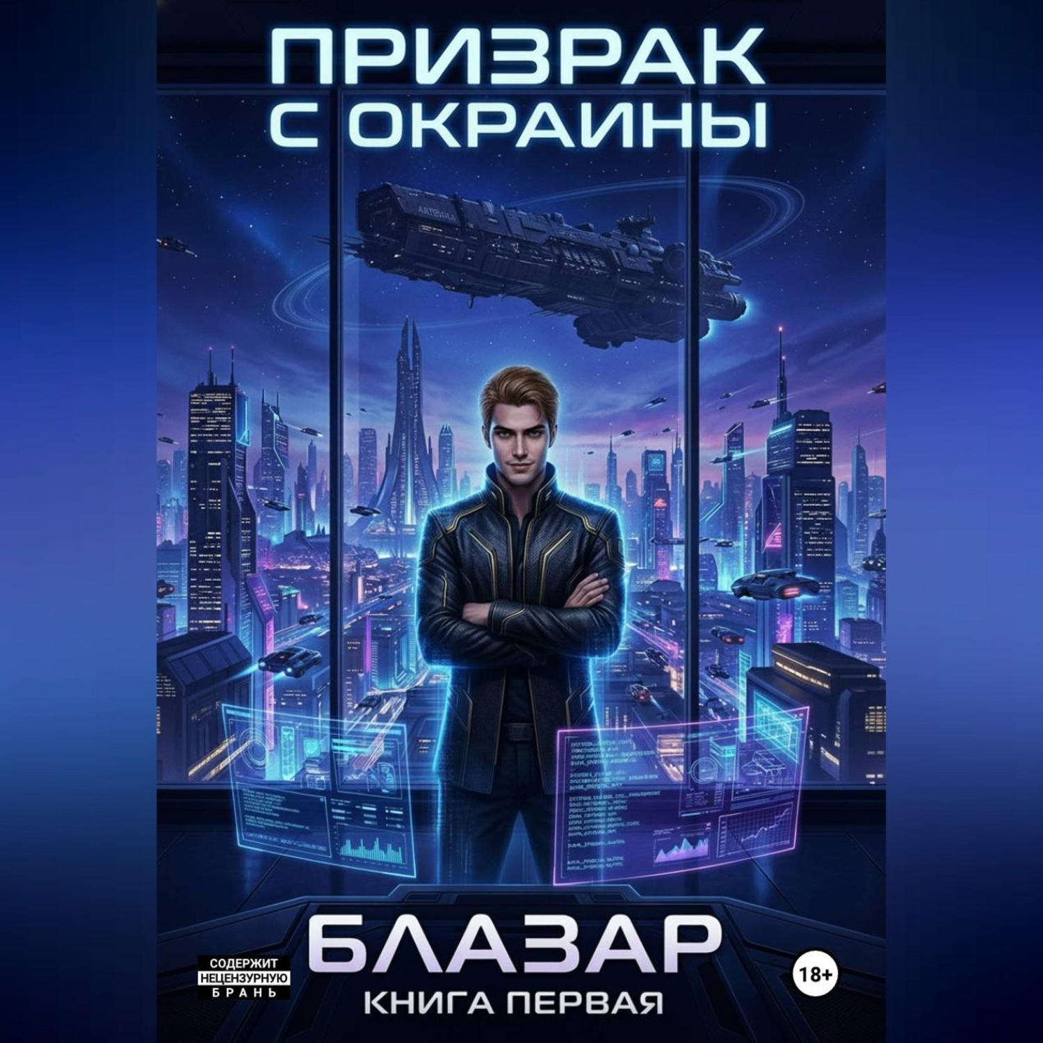 Обложка книги «Призрак с окраины. Книга первая»
