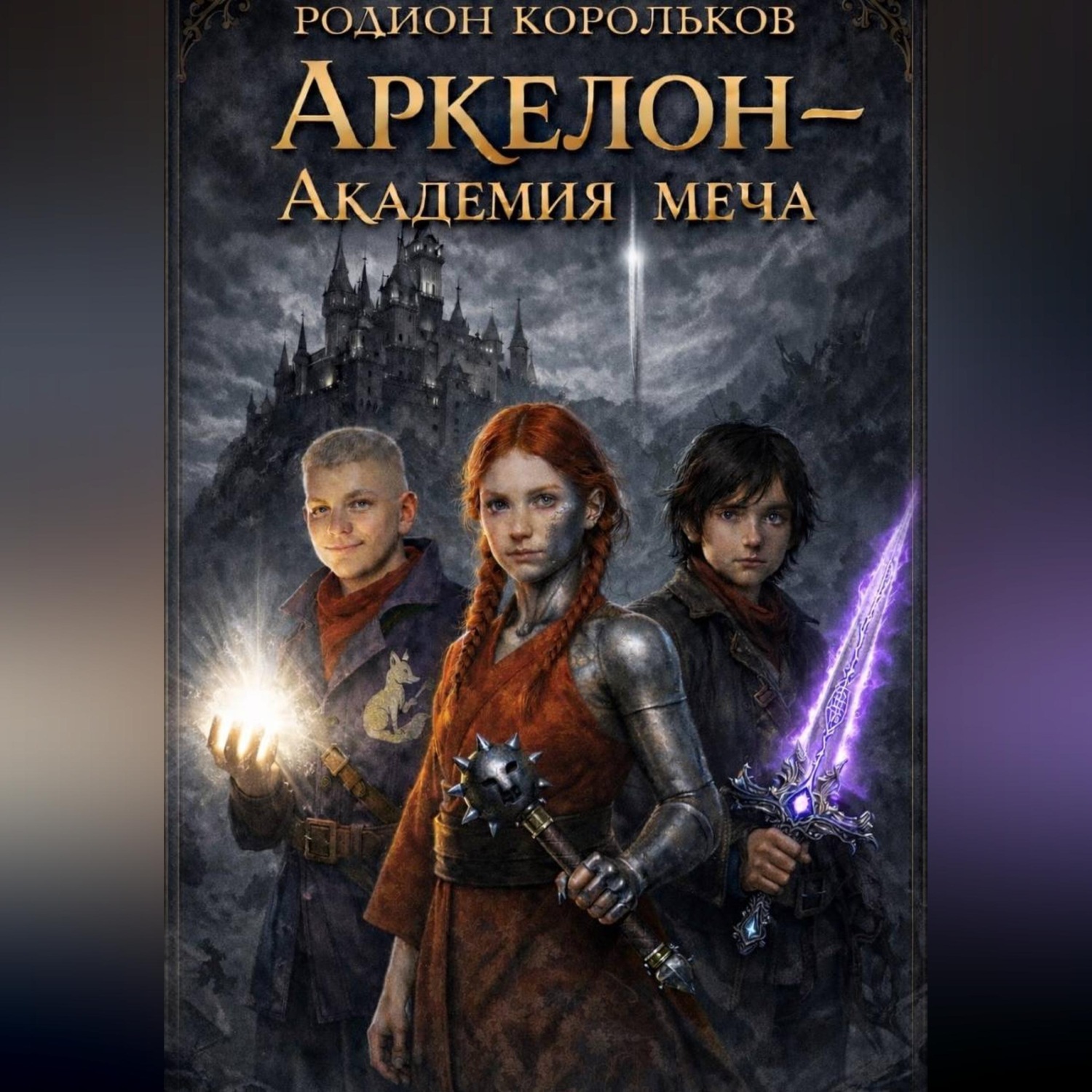 Обложка книги «Аркелон - академия меча»
