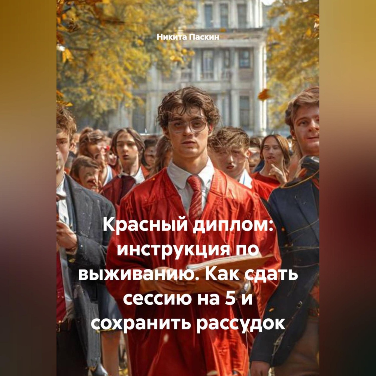Обложка книги «Красный диплом: инструкция по выживанию. Как сдать сессию на 5 и сохранить рассудок»