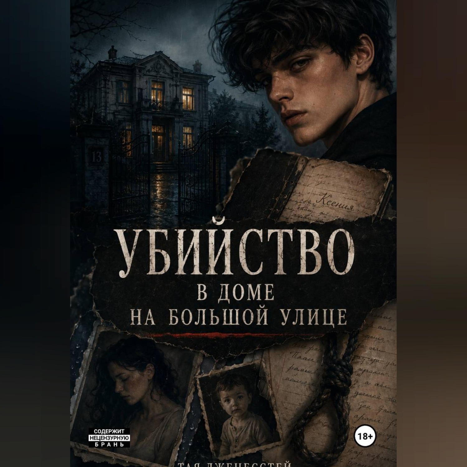 Обложка книги «Убийство в доме на большой улице»