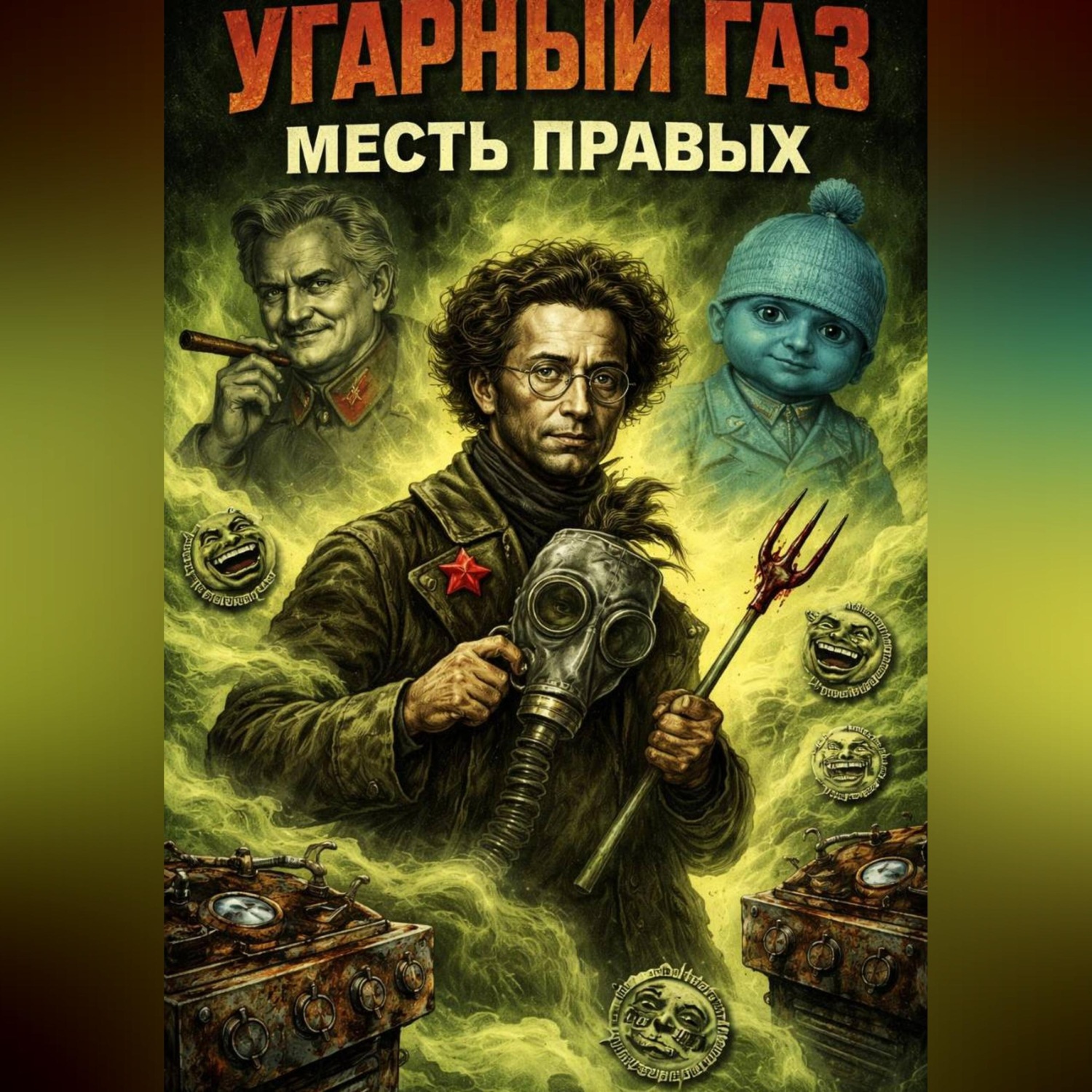 Обложка книги «Угарный газ: Месть правых»