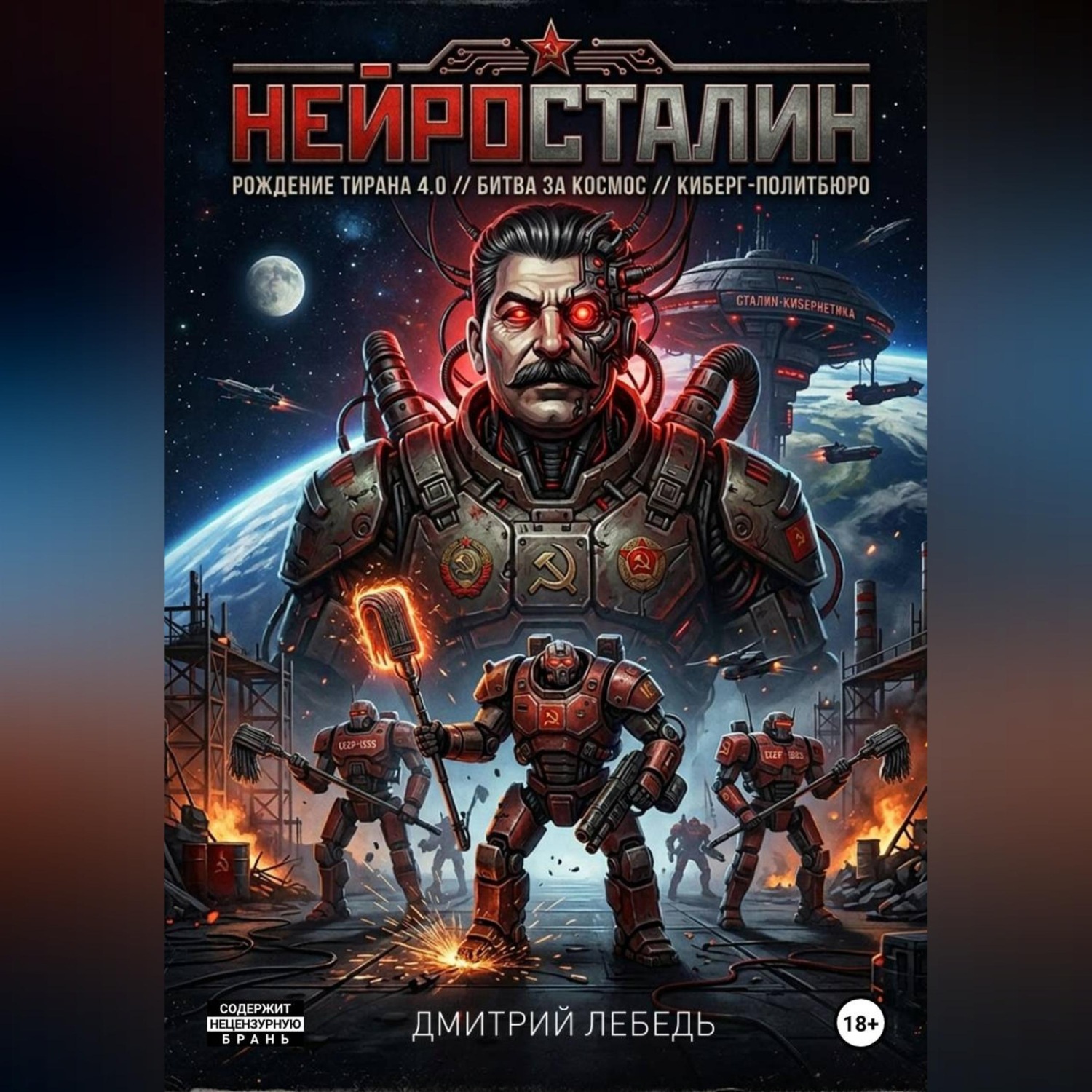 Обложка книги «НейроСталин»