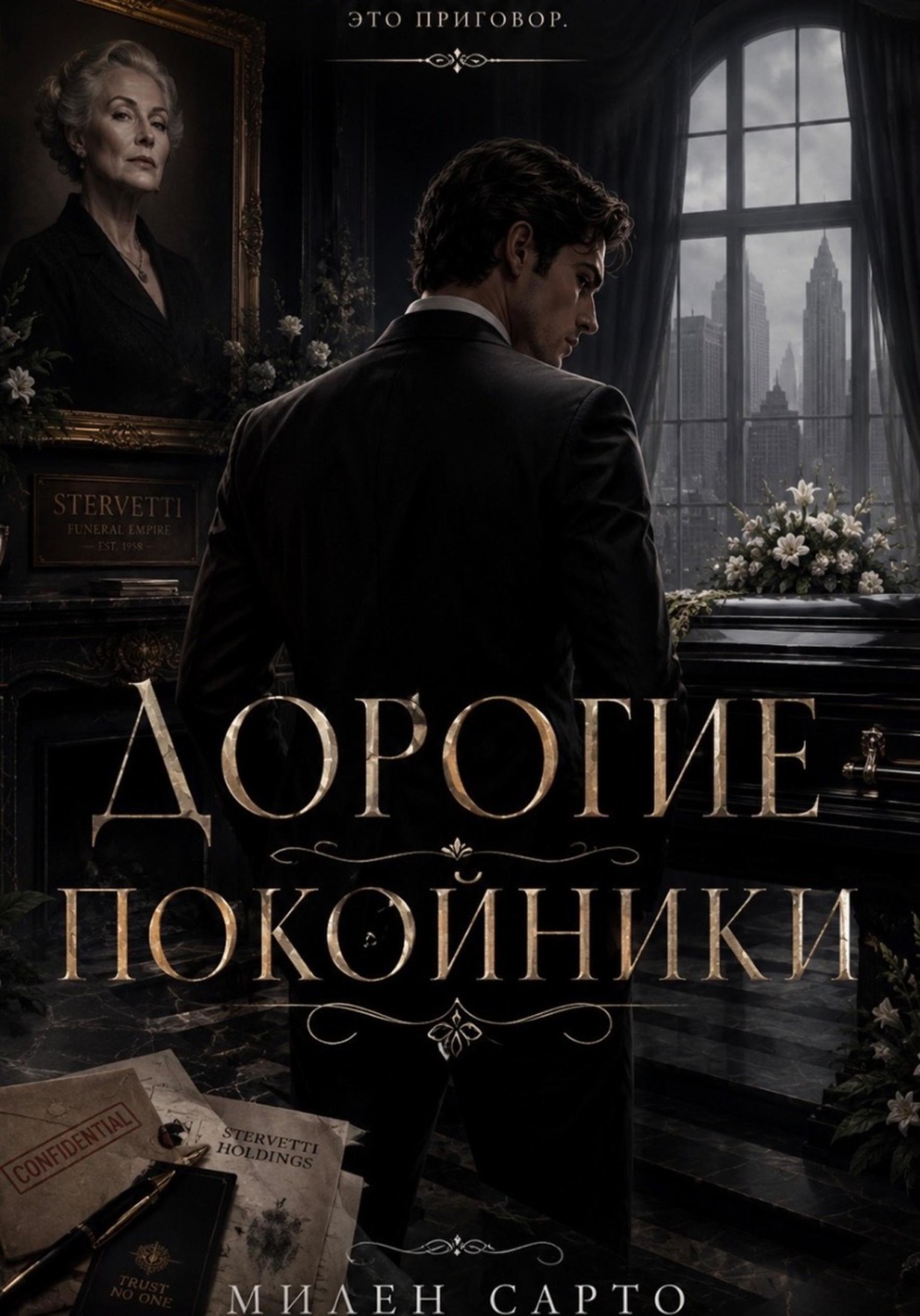 Обложка книги «Дорогие покойники»