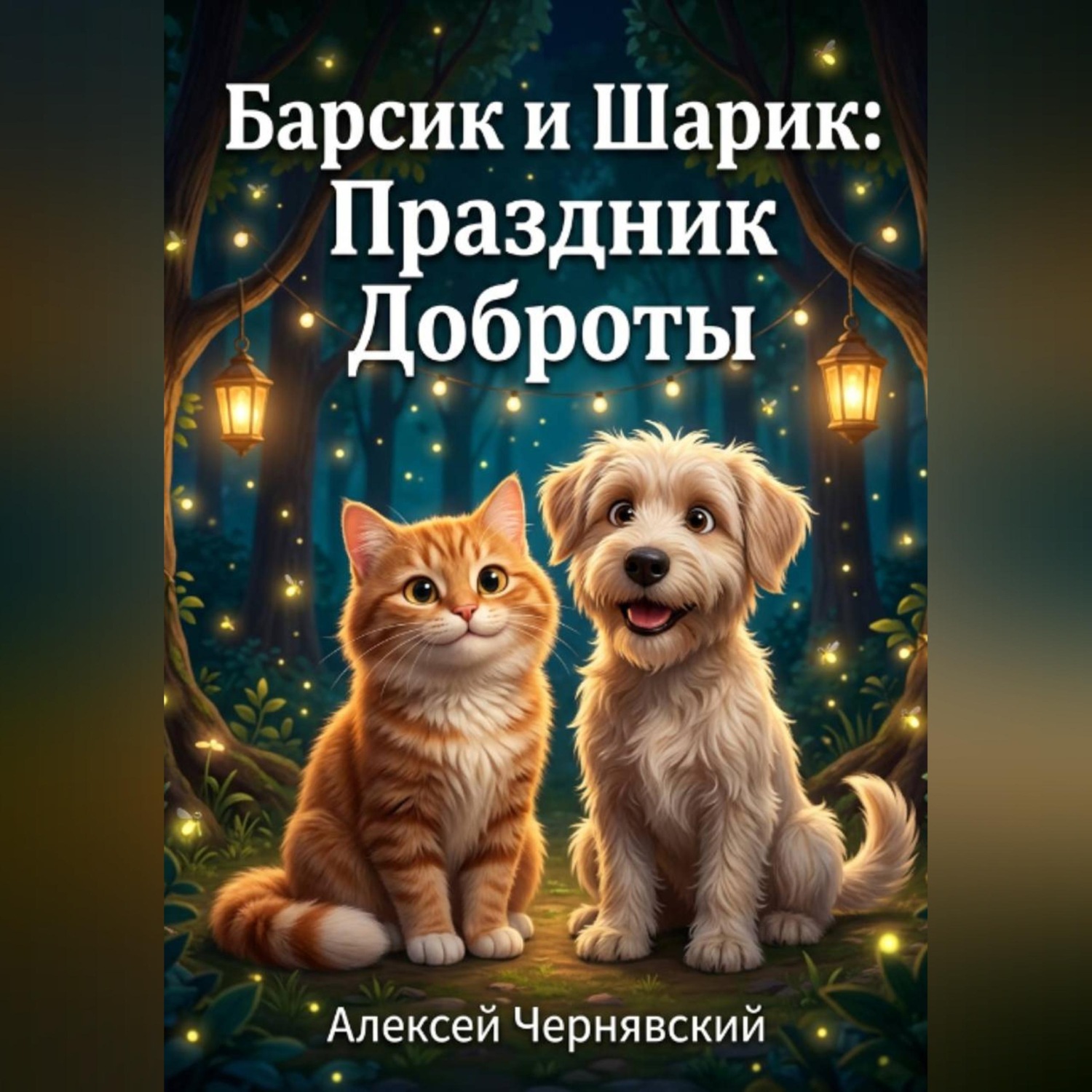 Обложка книги «Барсик и Шарик_ Лесной праздник доброты»