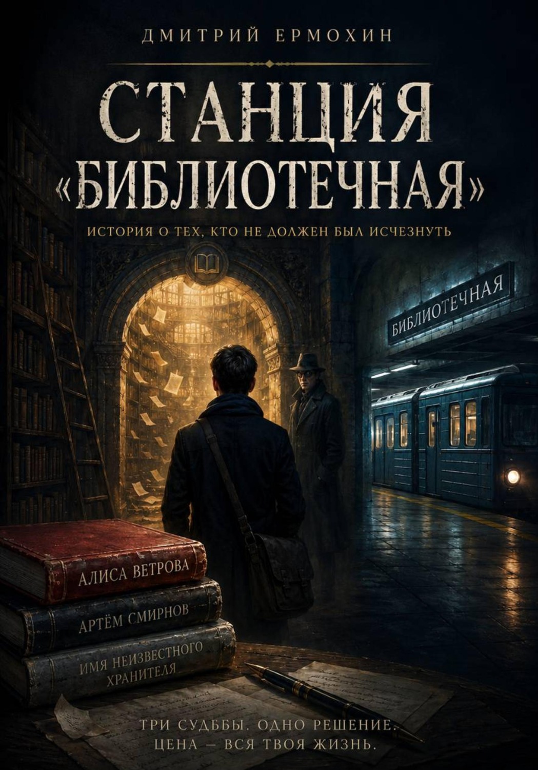 Обложка книги «Станция «Библиотечная»»