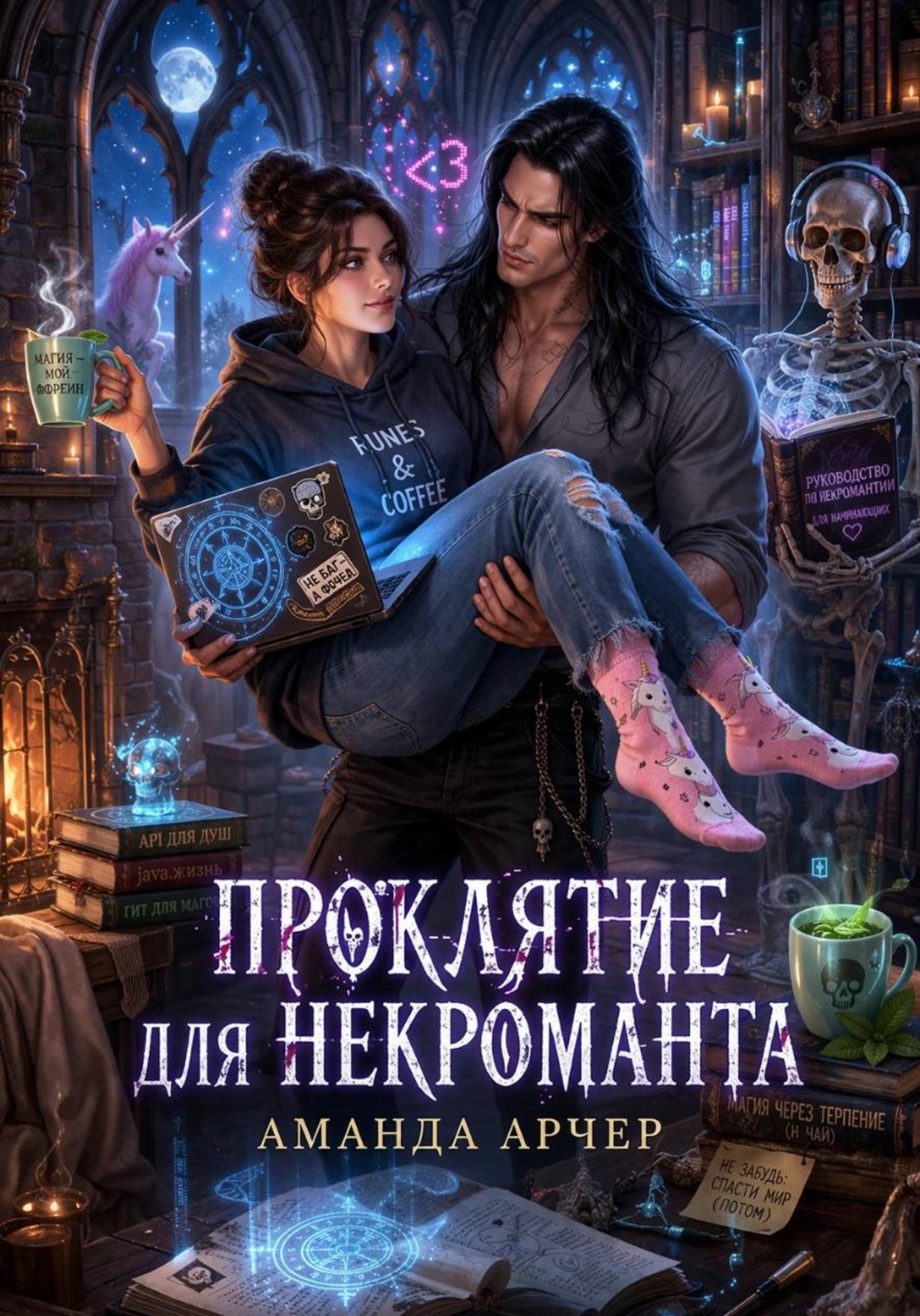 Обложка книги «Проклятие для некроманта»