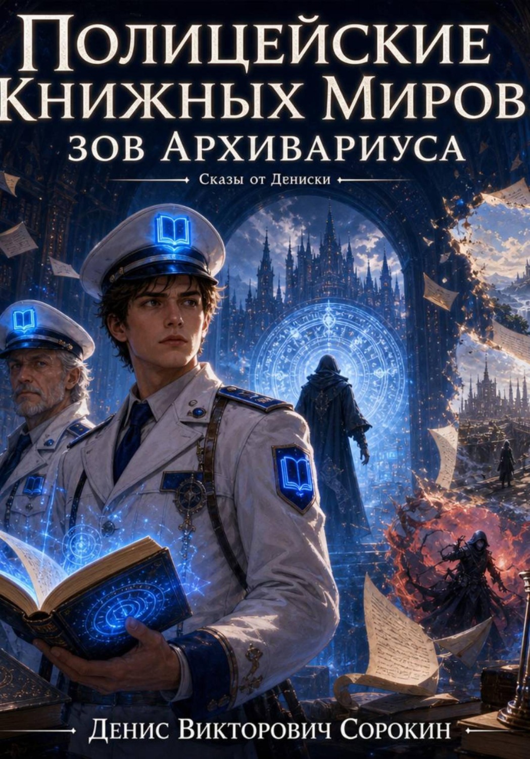 Обложка книги ««Полицейские книжных миров: зов Архивариуса»»