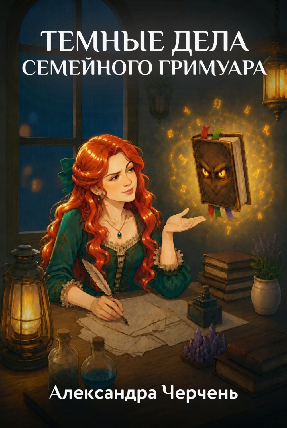 Обложка книги «Темные дела семейного гримуара»