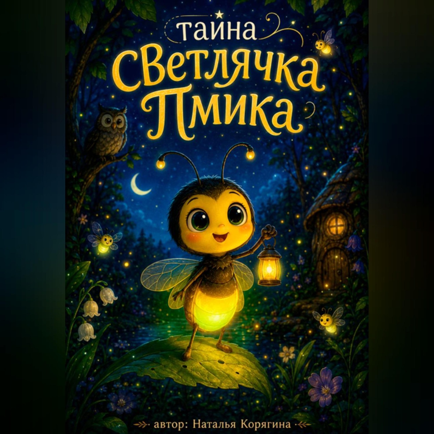 Обложка книги «тайна светлячка Пмика»