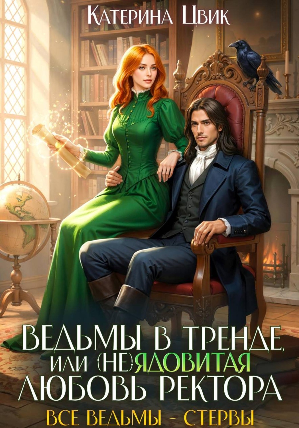 Обложка книги «Ведьмы в тренде, или (Не)ядовитая любовь ректора»