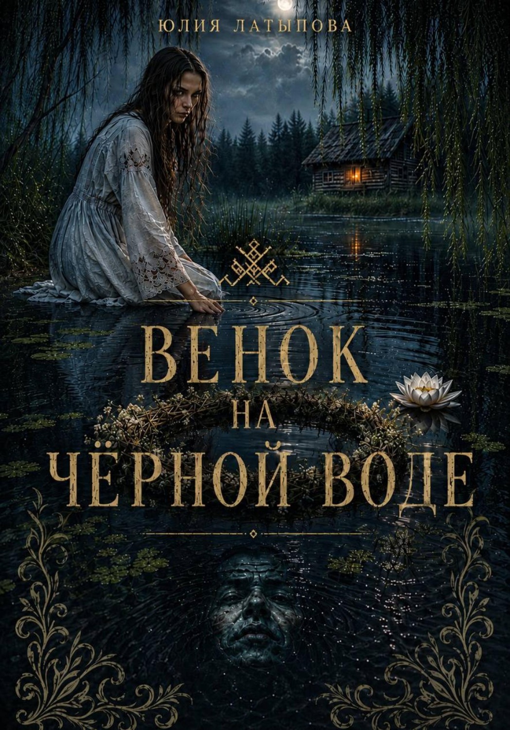 Обложка книги «Венок на чёрной воде»