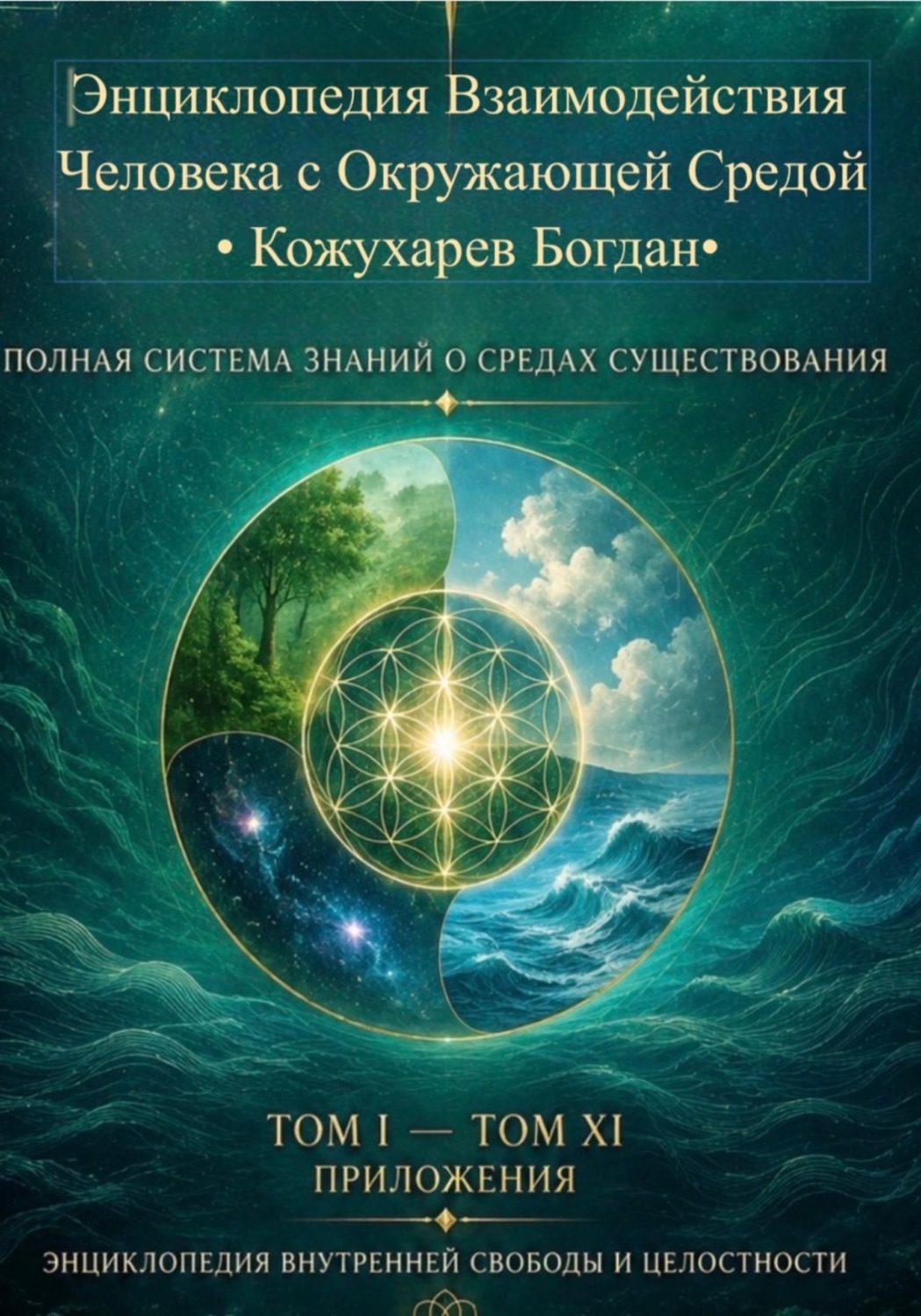 Обложка книги «Энциклопедия Взаимодействия Человека с Окружающей Средой. Том А»