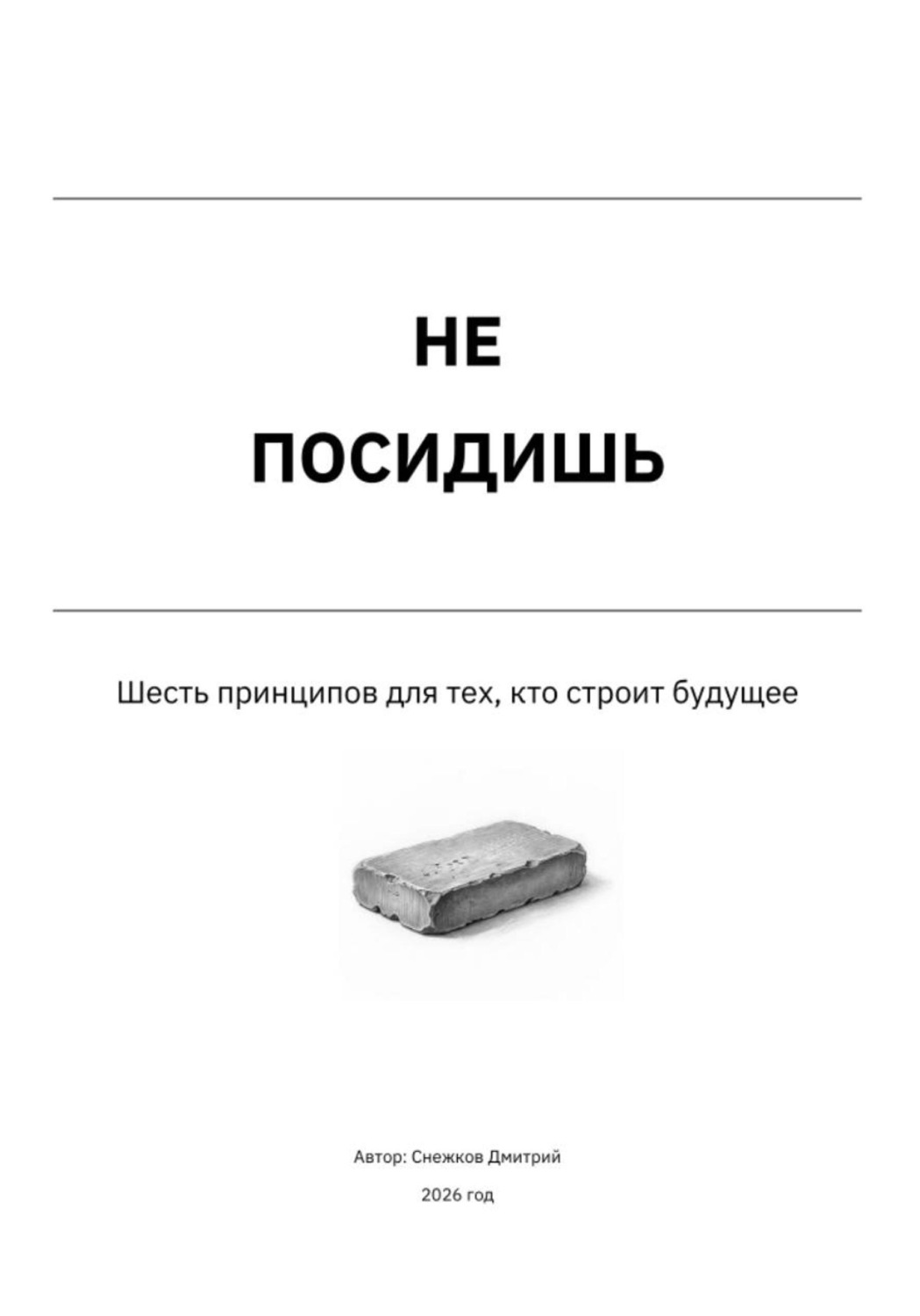 Обложка книги «Не посидишь»