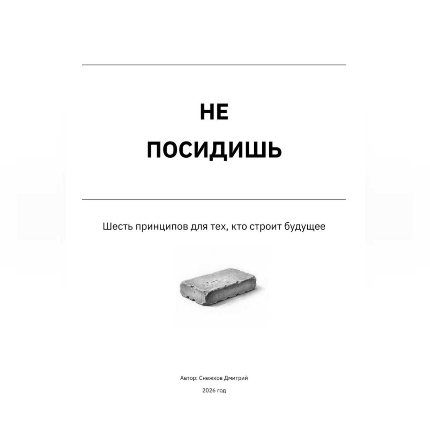 Обложка книги «Не посидишь»