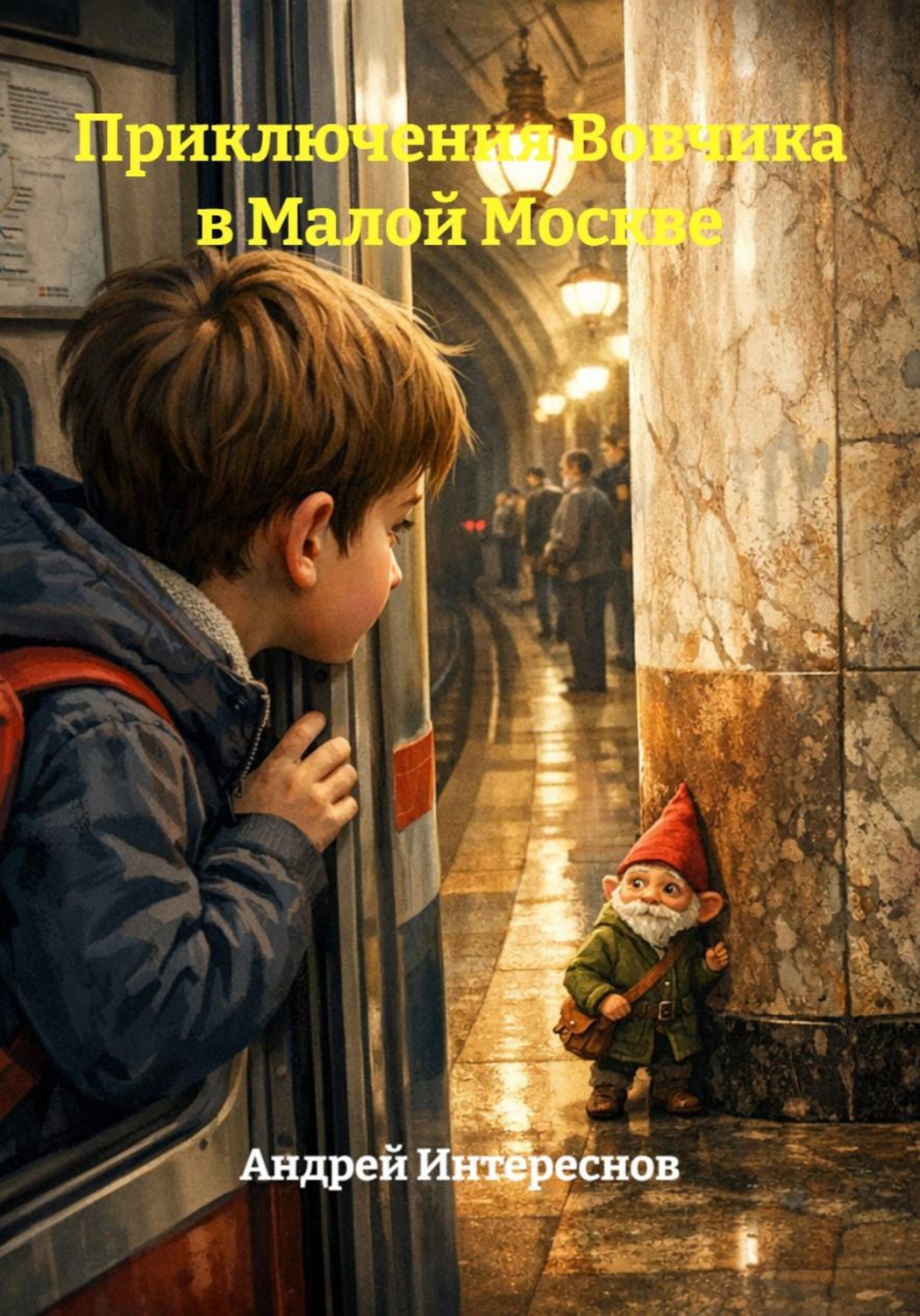 Обложка книги «Приключения Вовчика в Малой Москве»