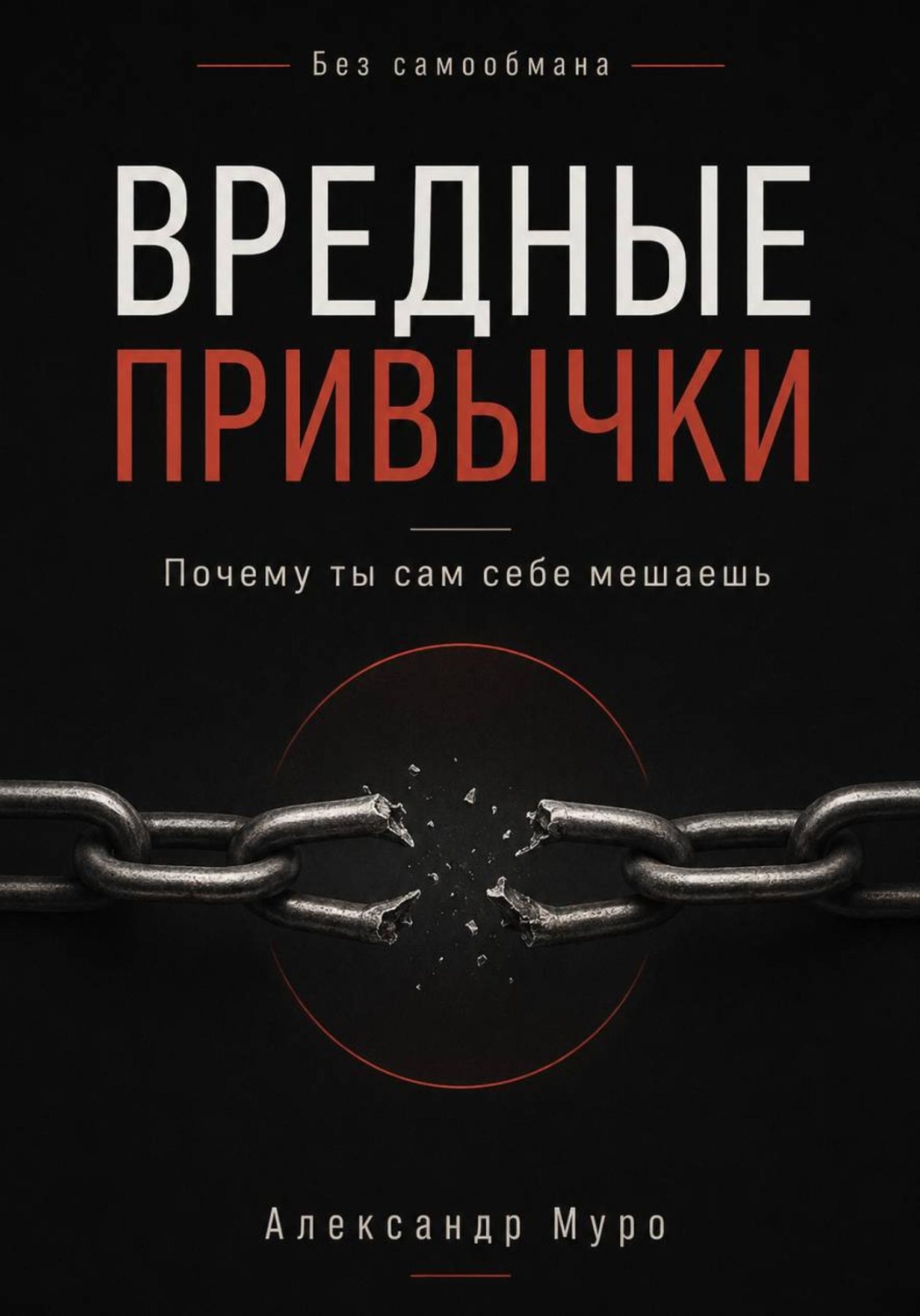 Обложка книги «Без самообмана. Вредные привычки. Почему ты сам себе мешаешь»