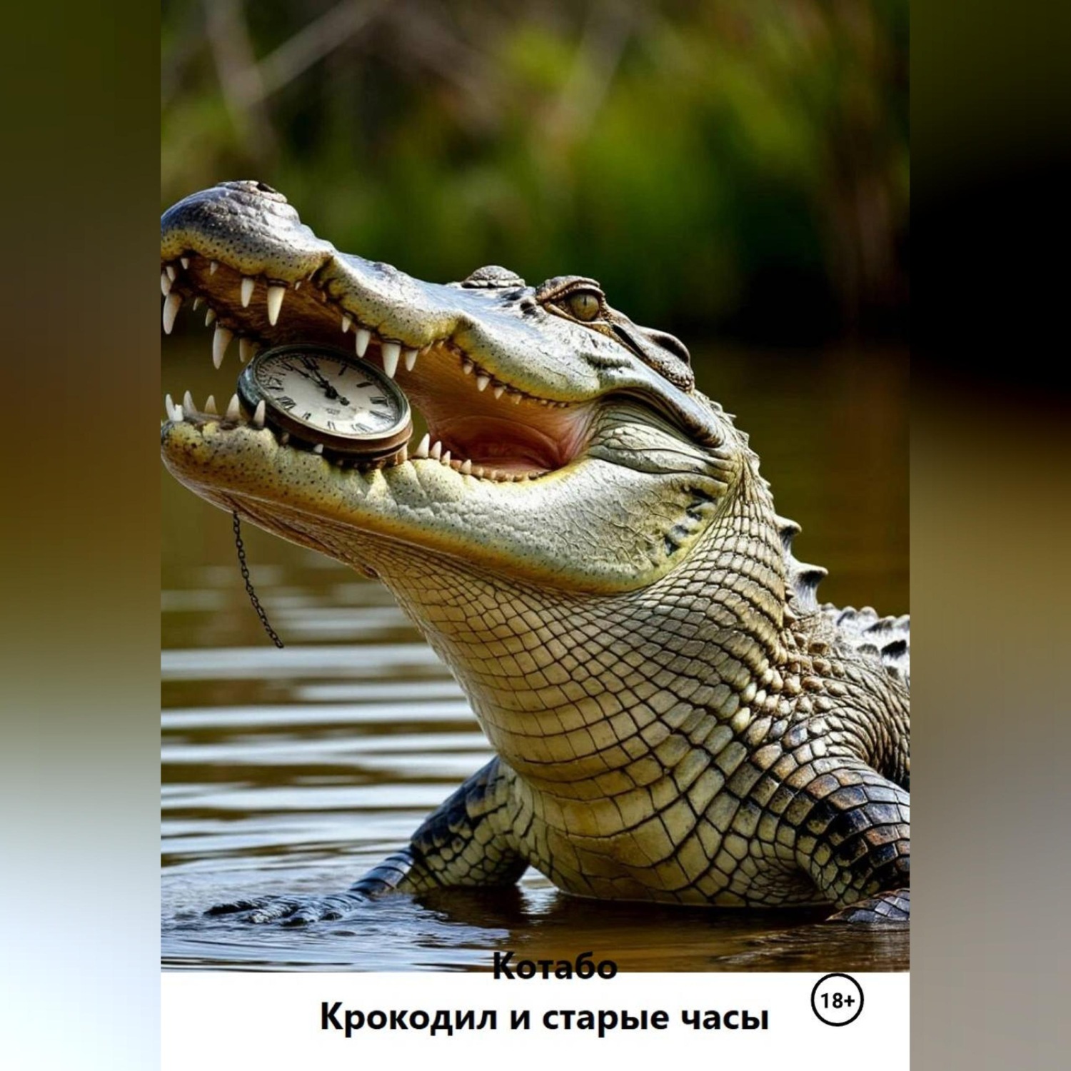 Обложка книги «Крокодил и старые часы»