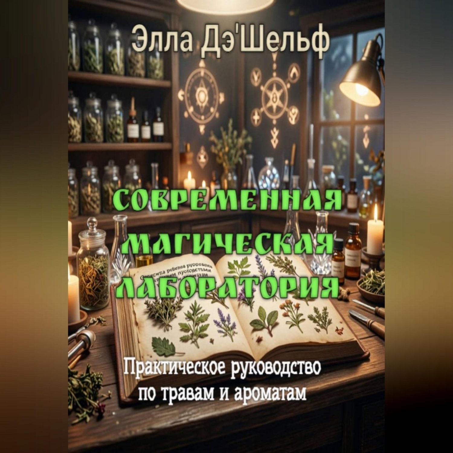 Обложка книги «Современная магическая лаборатория. Практическое руководство по травам и ароматам»