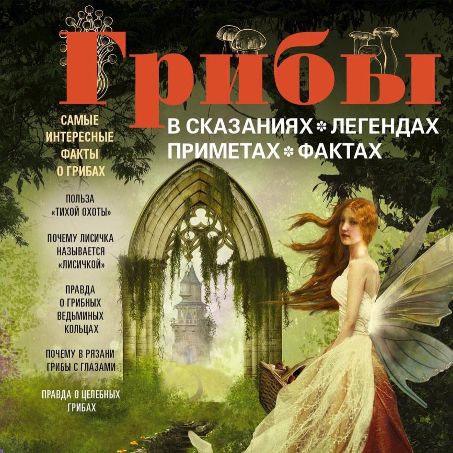 Обложка книги «Грибы в сказаниях, легендах, приметах, фактах»