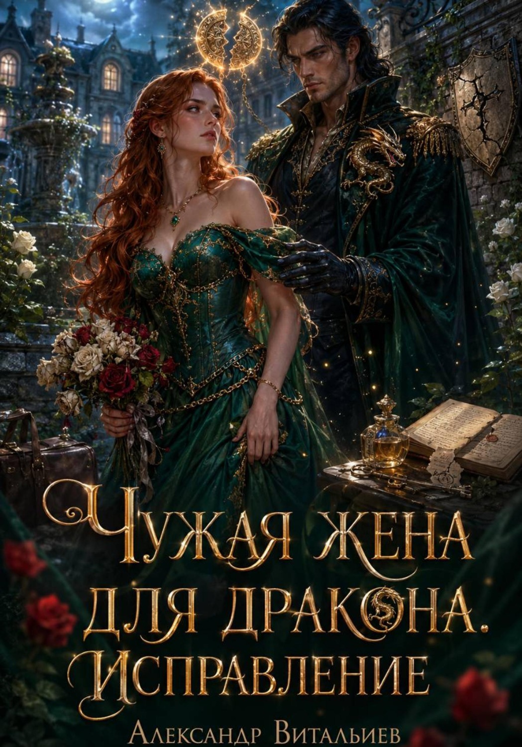 Обложка книги «Чужая жена для дракона. Исправление»