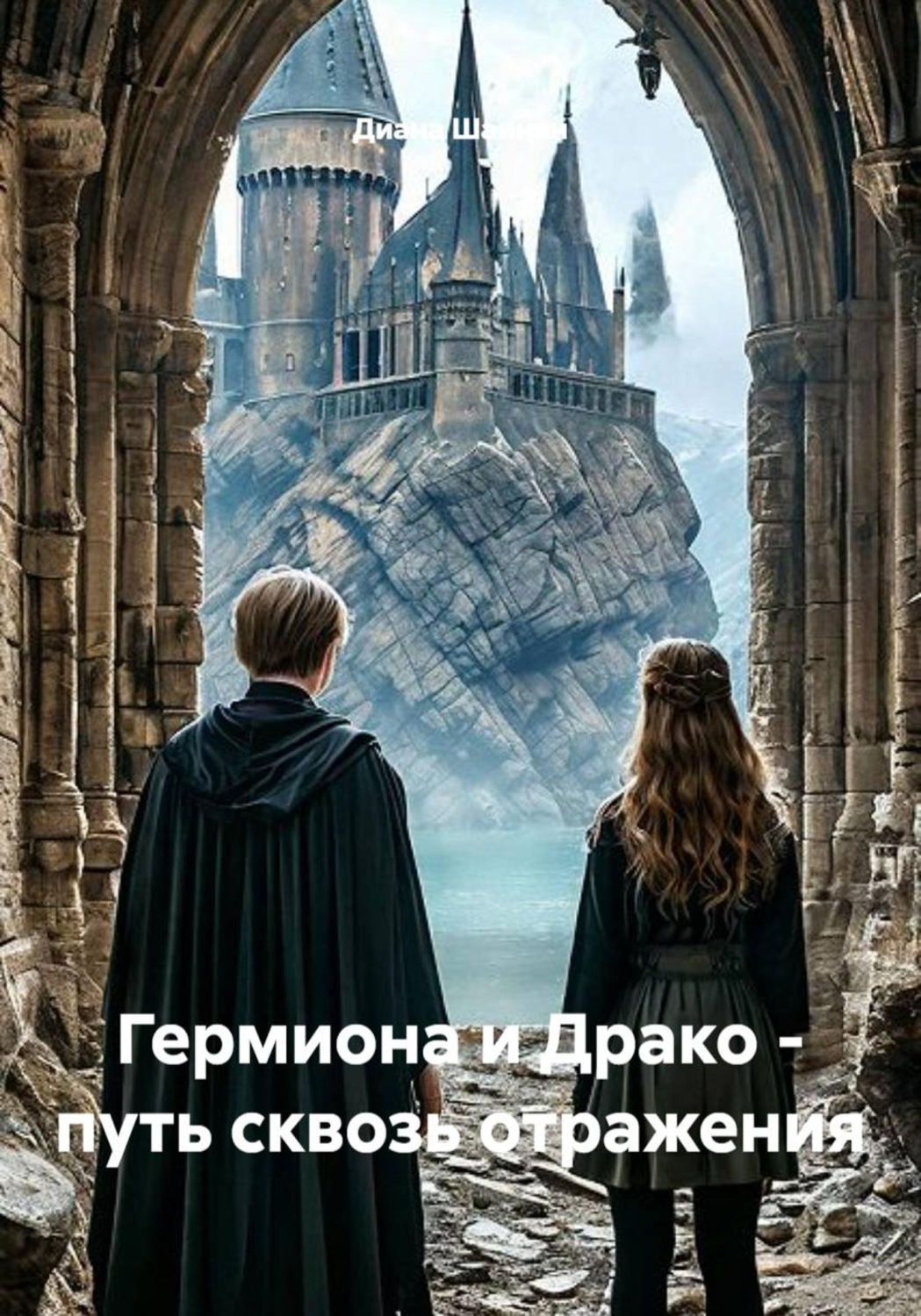 Обложка книги «Гермиона и Драко - путь сквозь отражения»