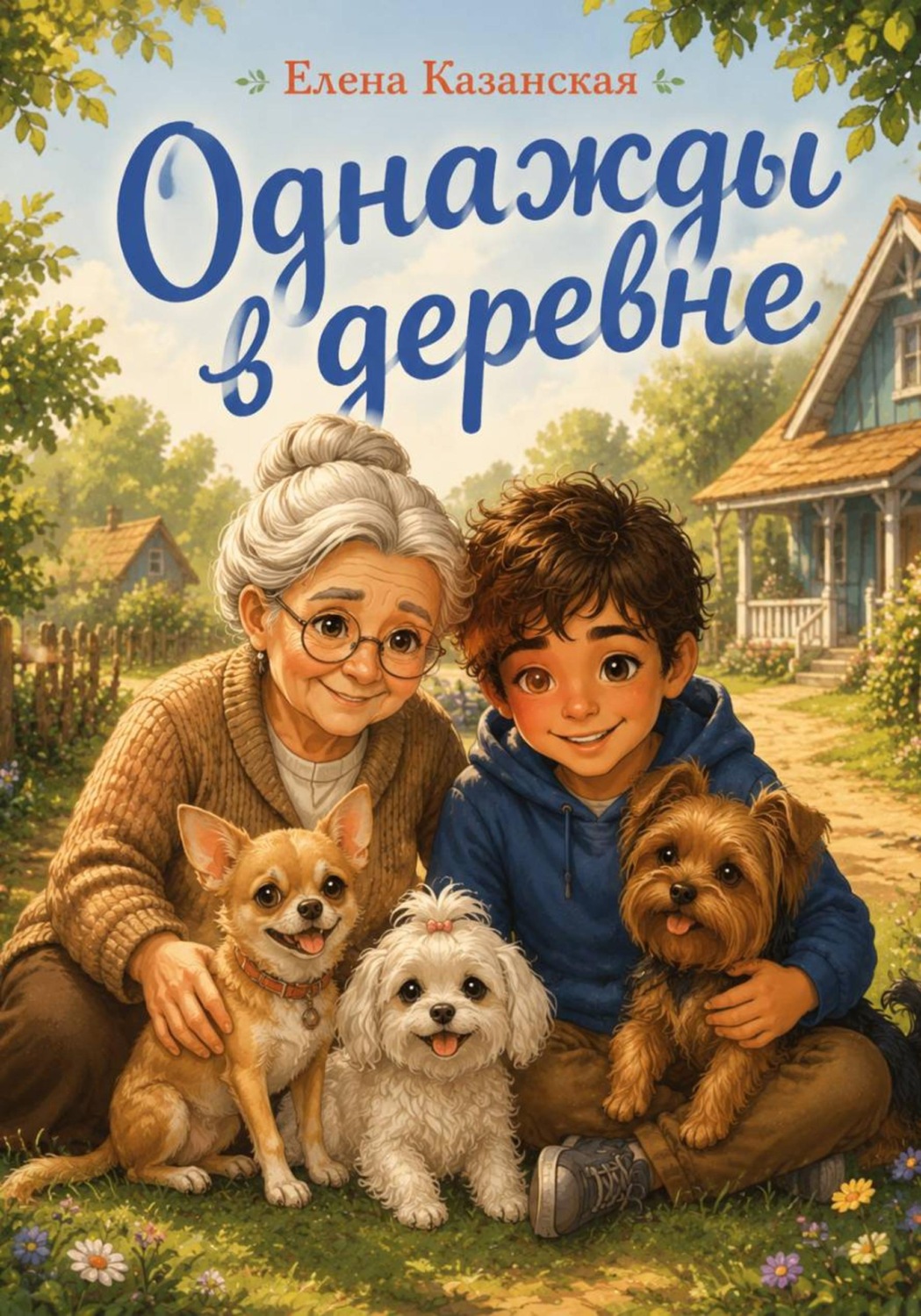 Обложка книги «Однажды в деревне КНИГА для детей»