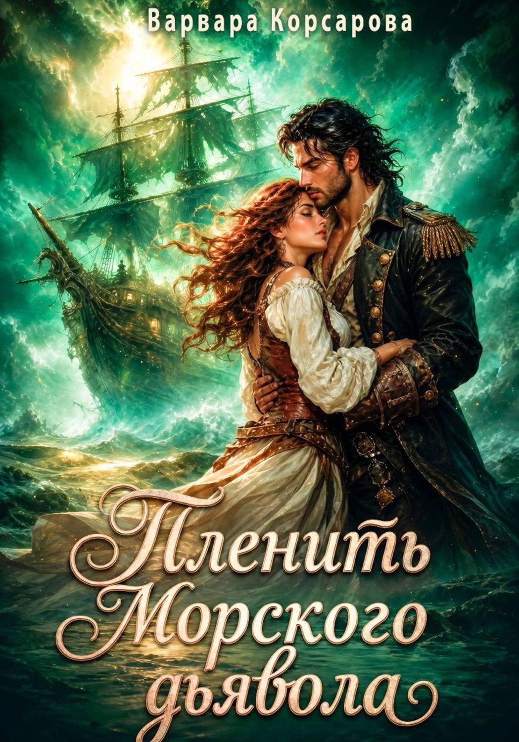Обложка книги «Пленить Морского дьявола»