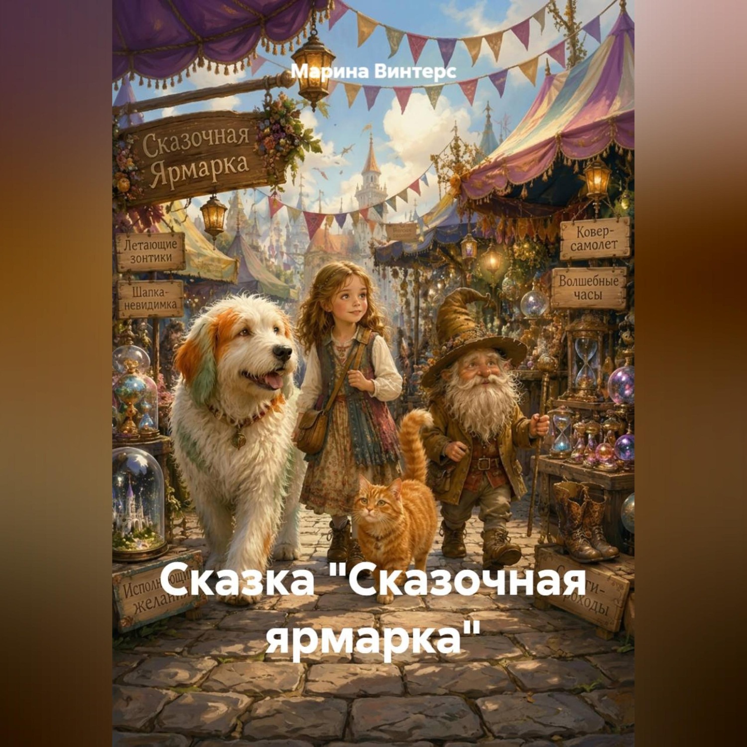 Обложка книги «Сказка "Сказочная ярмарка"»