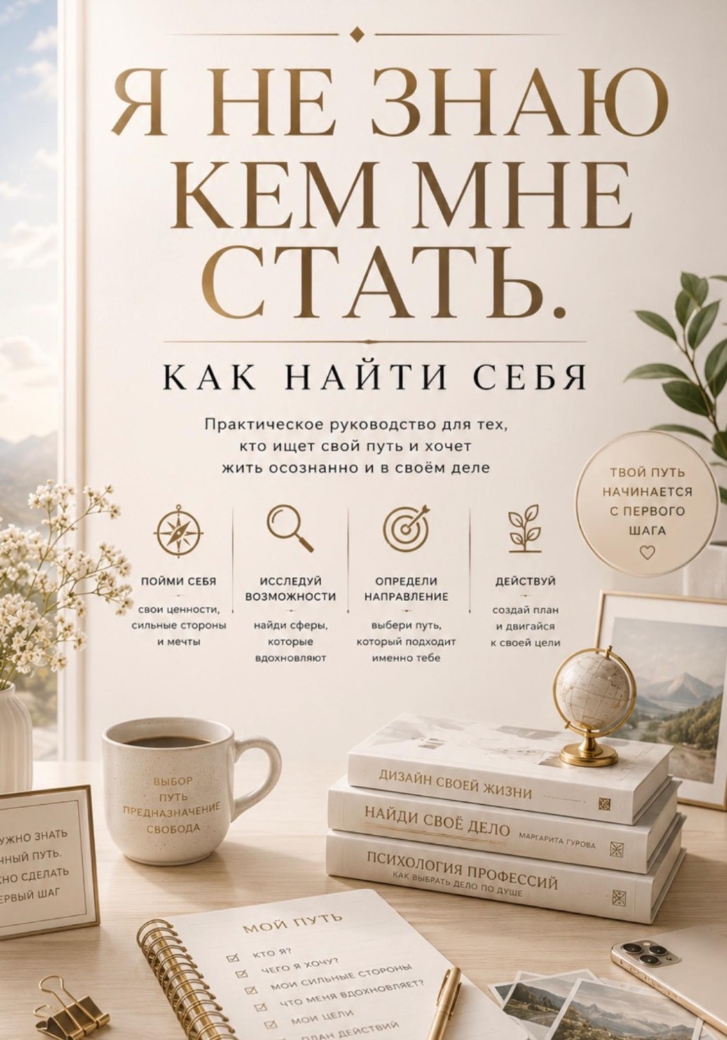 Обложка книги «Я не знаю кем стать. Как найти себя»