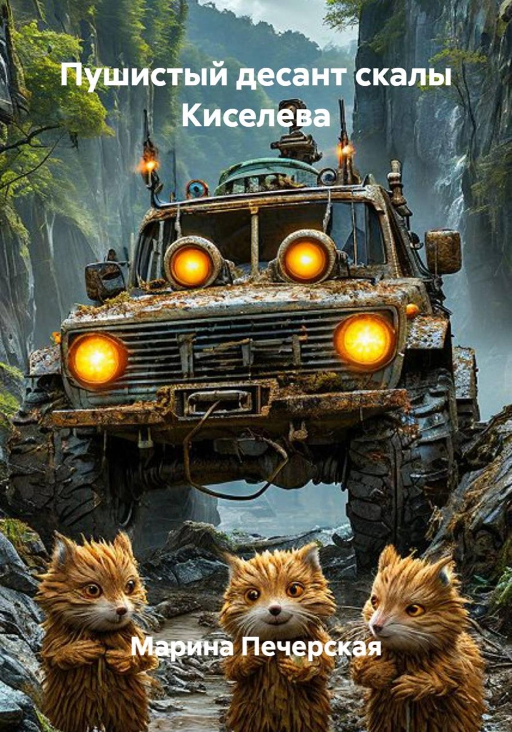 Обложка книги «Пушистый десант скалы Киселева»