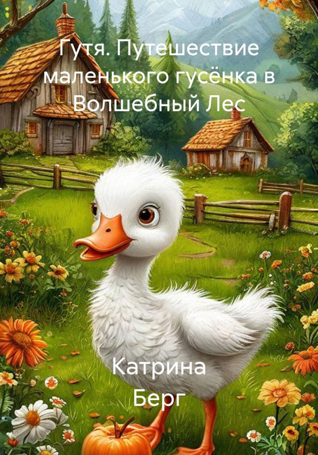Обложка книги «Гутя. Путешествие маленького гусёнка в Волшебный Лес»
