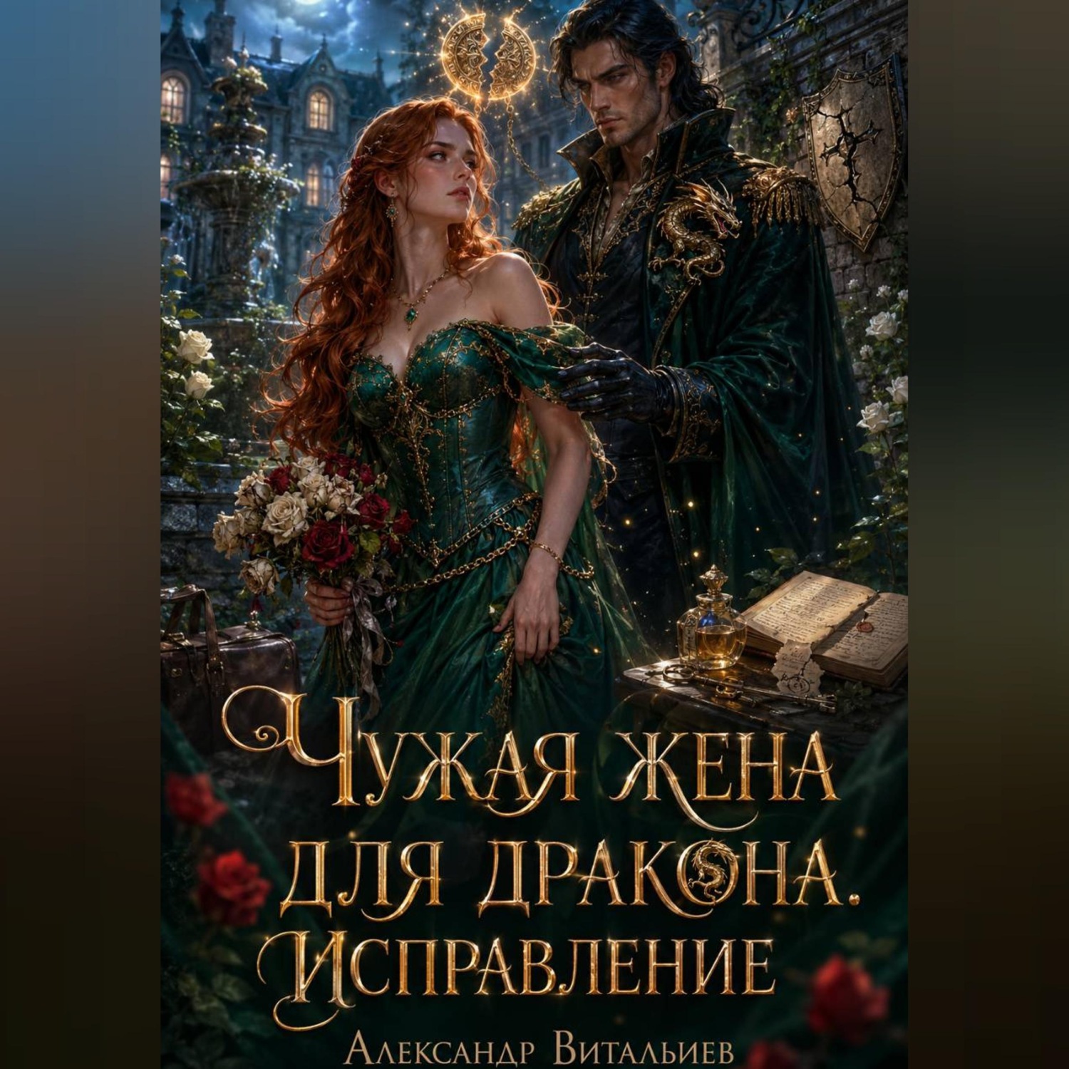 Обложка книги «Чужая жена для дракона. Исправление»