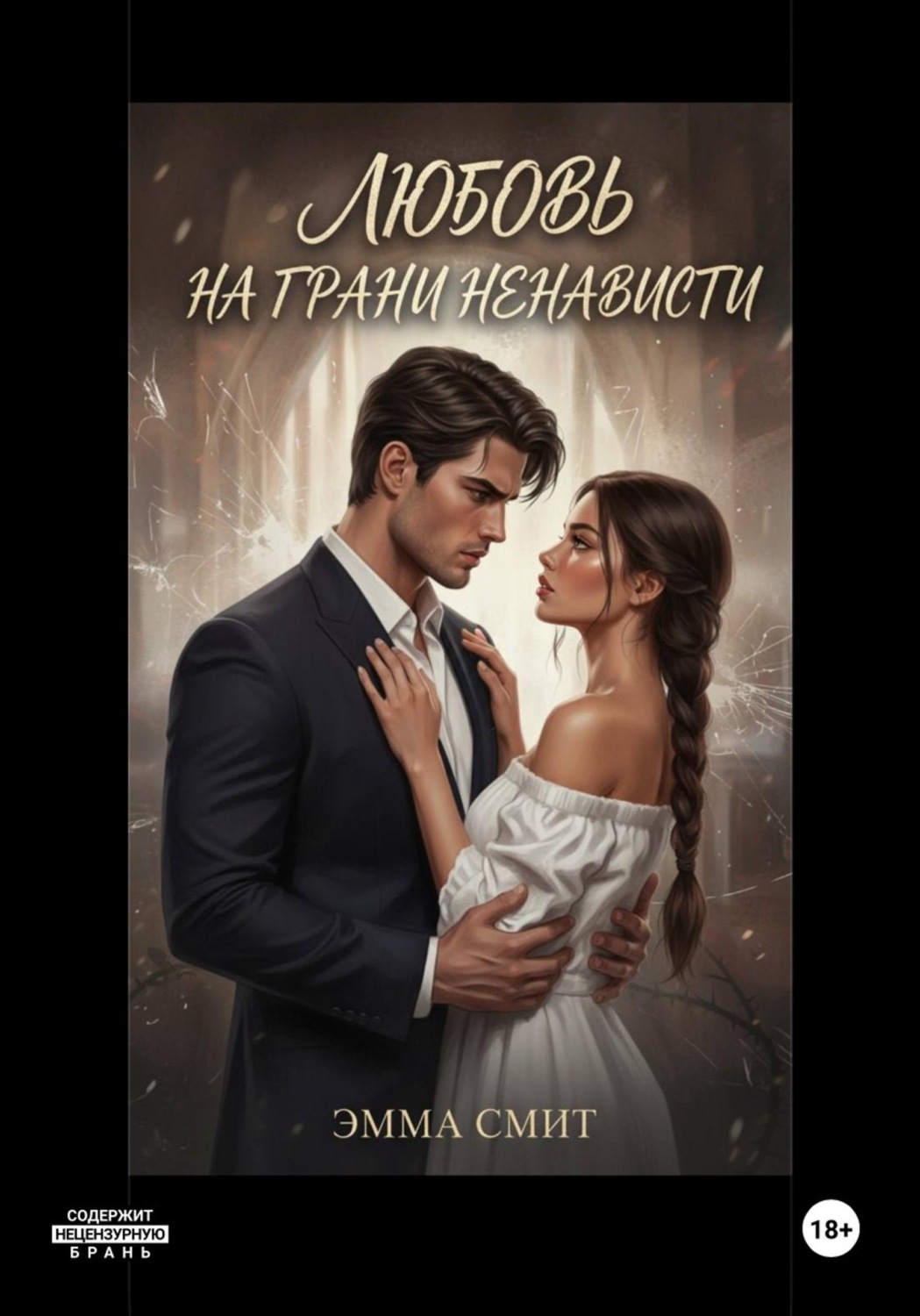 Обложка книги «Любовь на грани ненависти»