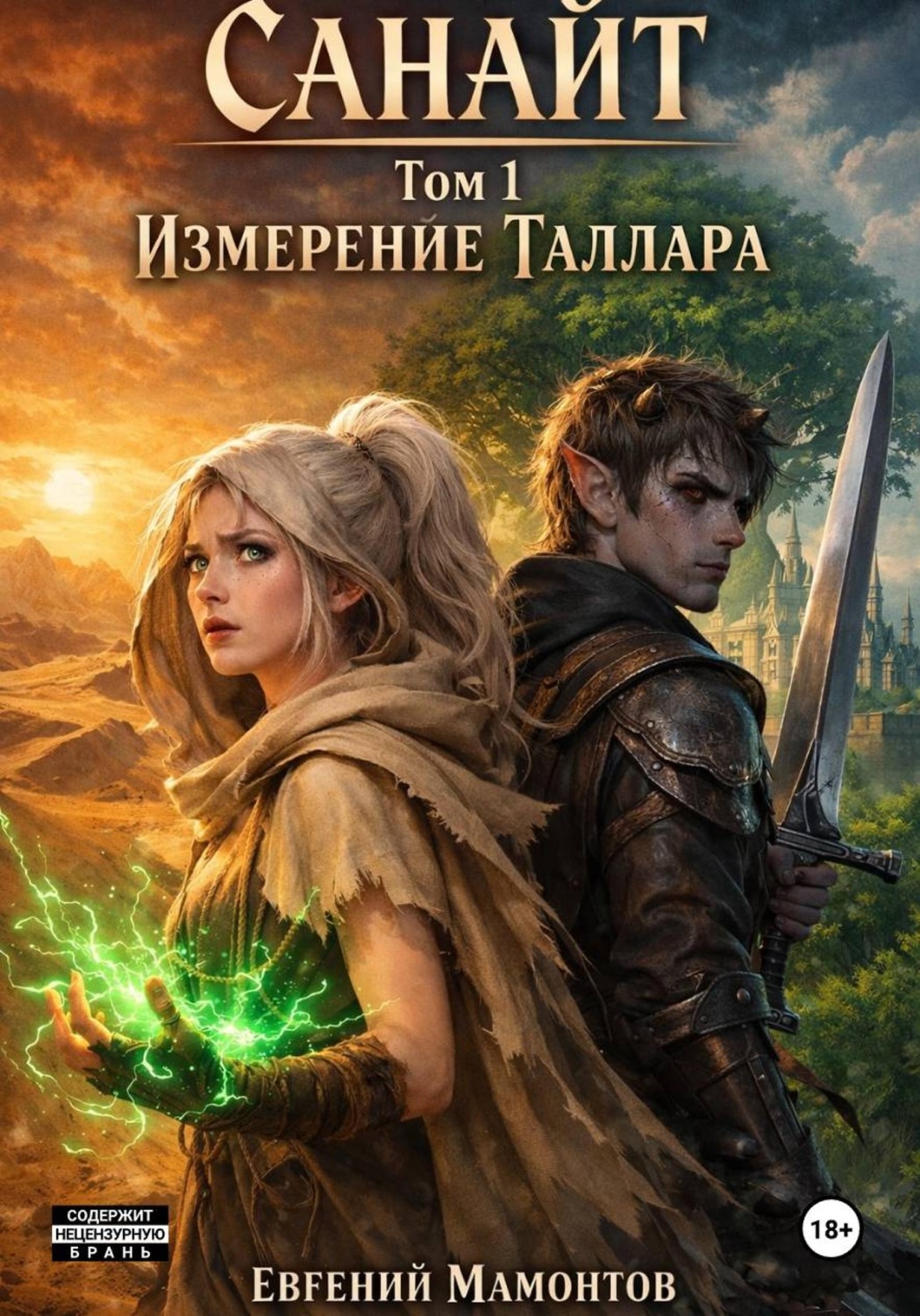 Обложка книги «Санайт. Том 1. Измерение Таллара»