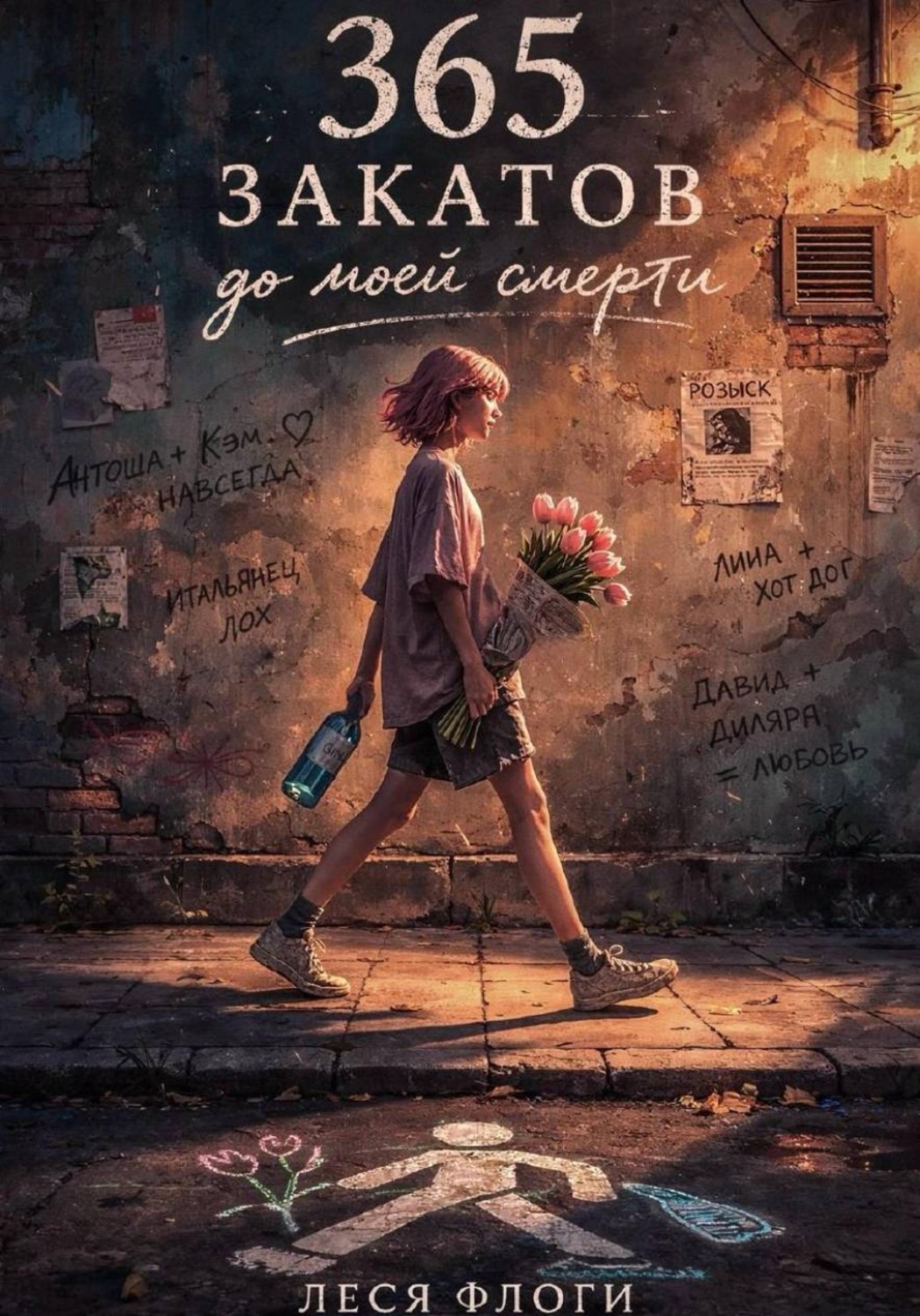 Обложка книги «365 закатов до моей смерти»