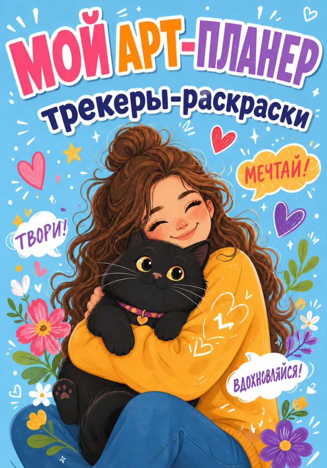 Обложка книги «Арт-планер (трекеры-раскраски)»