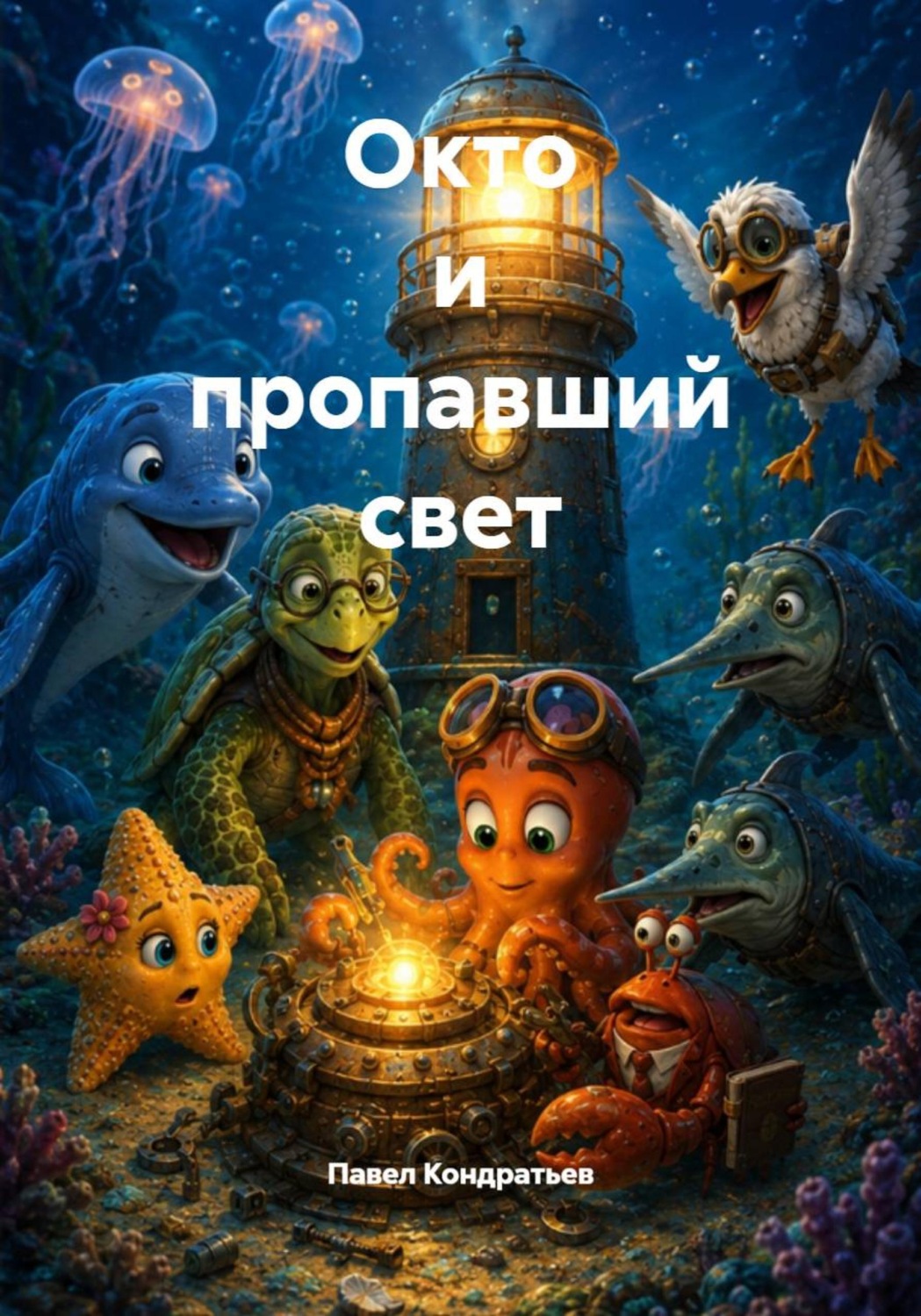 Обложка книги «Окто и пропавший свет»