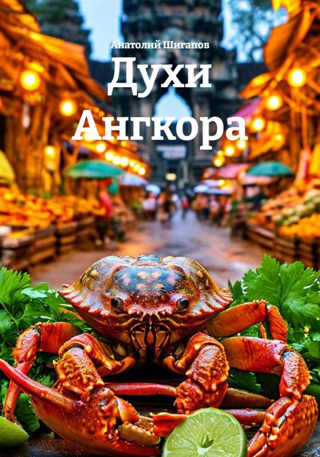 Обложка книги «Духи Ангкора»