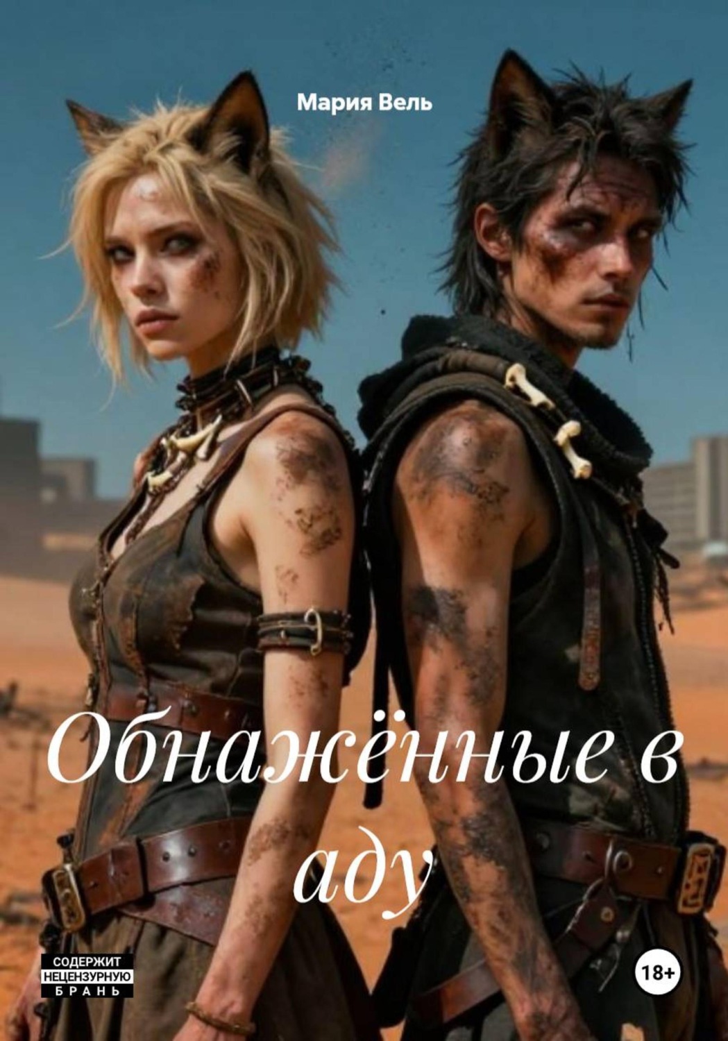 Обложка книги «Обнажённые в аду»