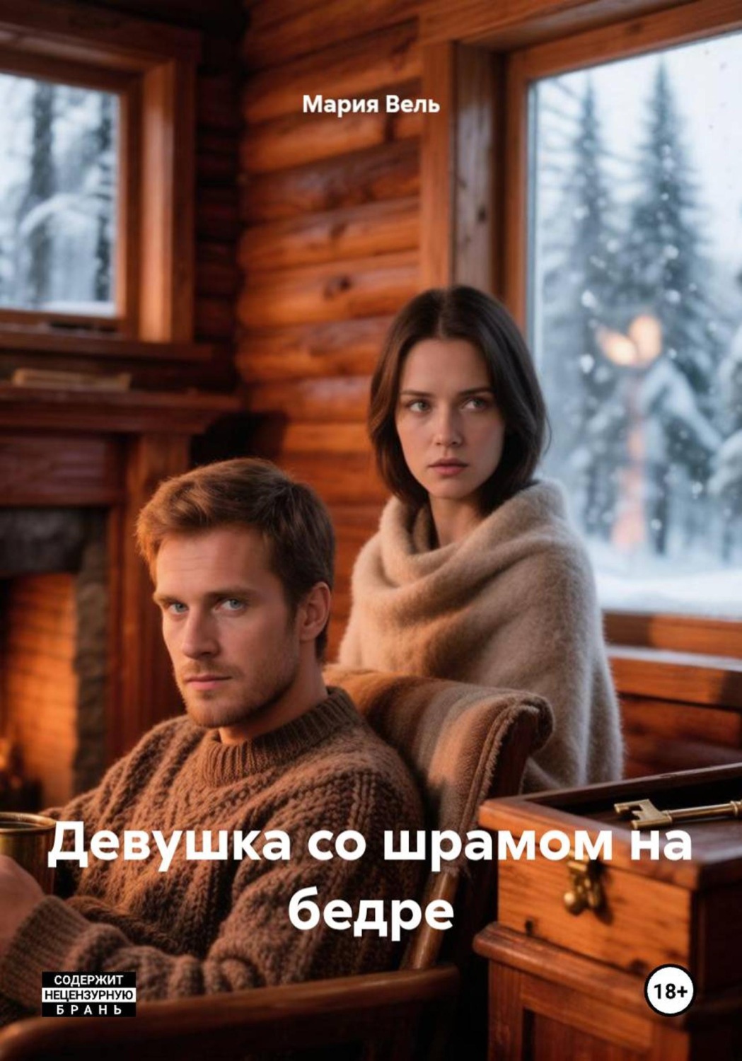 Обложка книги «Девушка со шрамом на бедре»