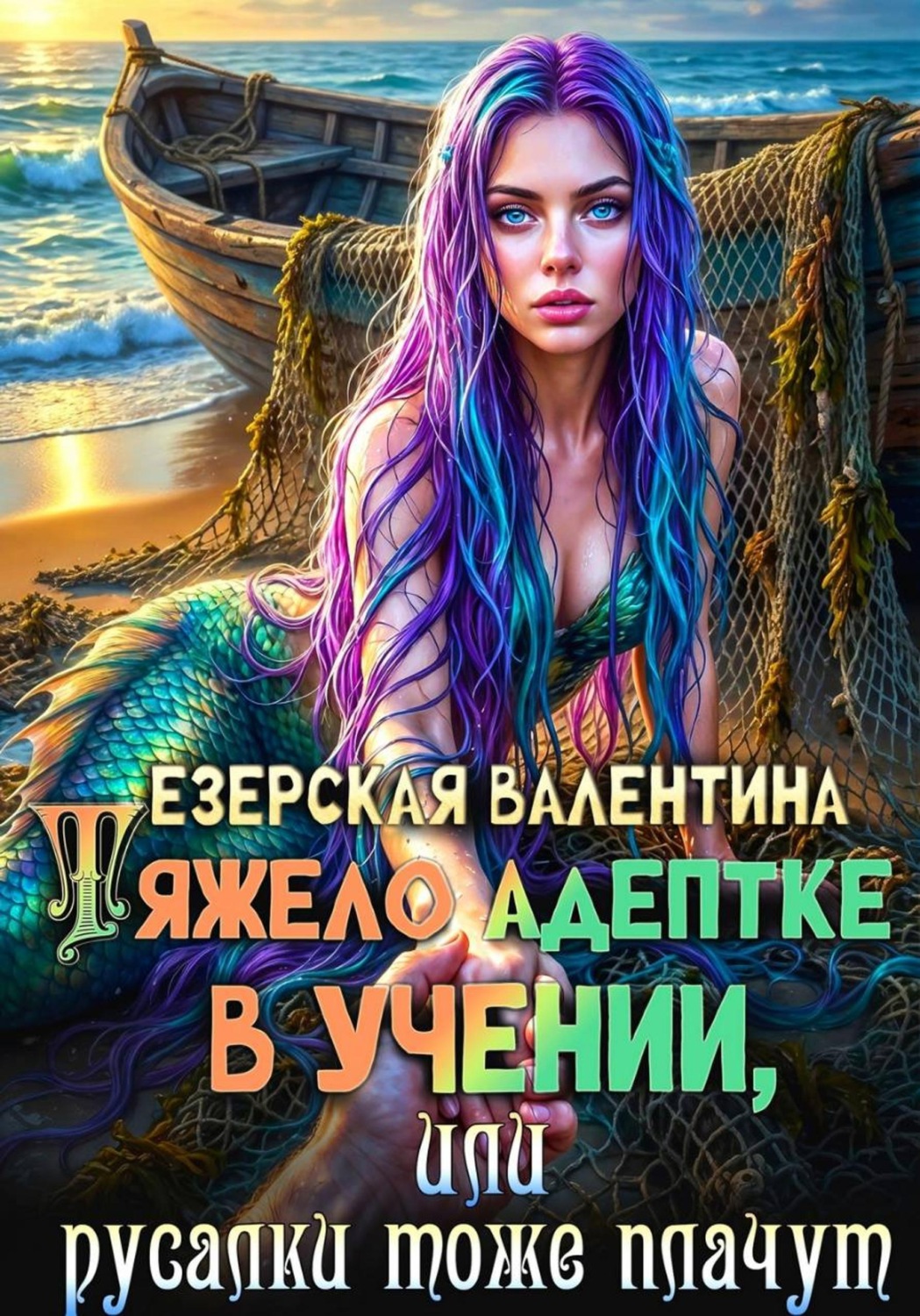 Обложка книги «Тяжело адептке в учении, или Русалки тоже плачут»