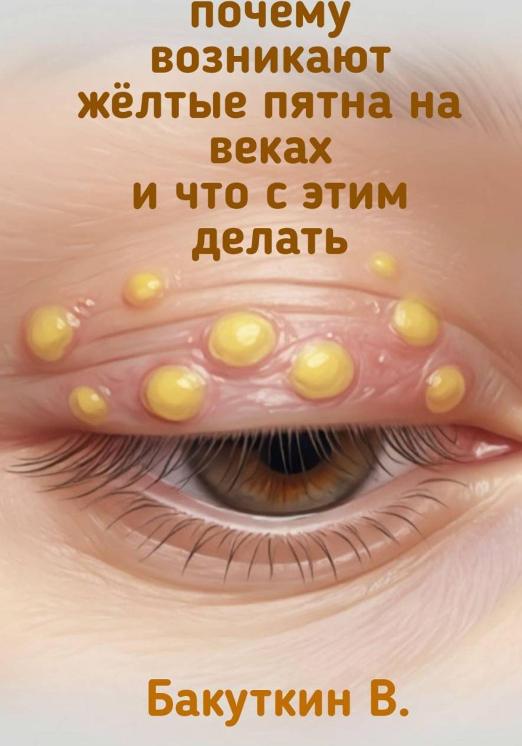 Обложка книги «Почему возникают желтые пятна на веках и что с этим делать?»