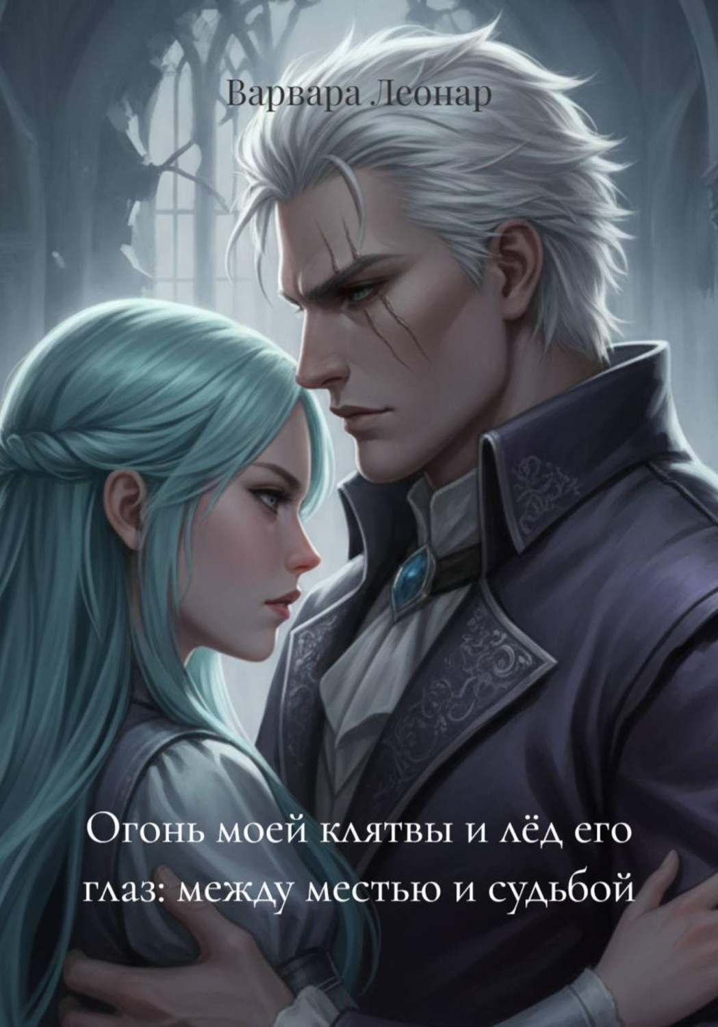 Обложка книги «Огонь моей клятвы и лёд его глаз: между местью и судьбой»