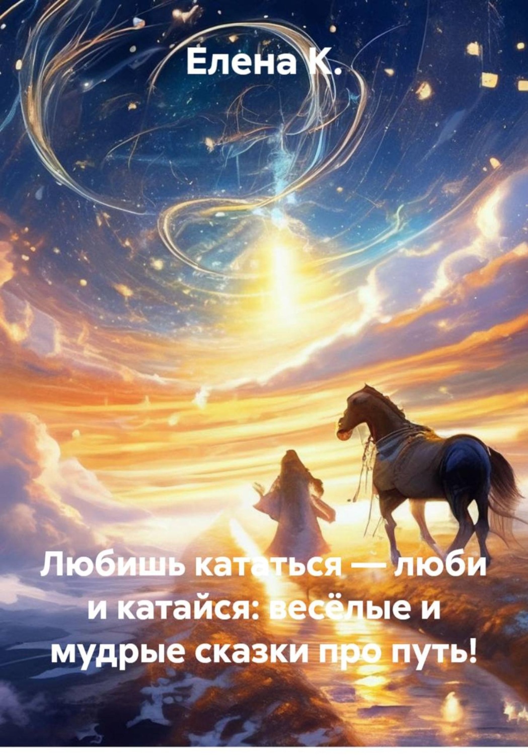 Обложка книги «Любишь кататься — люби и катайся: весёлые и мудрые сказки про путь!»