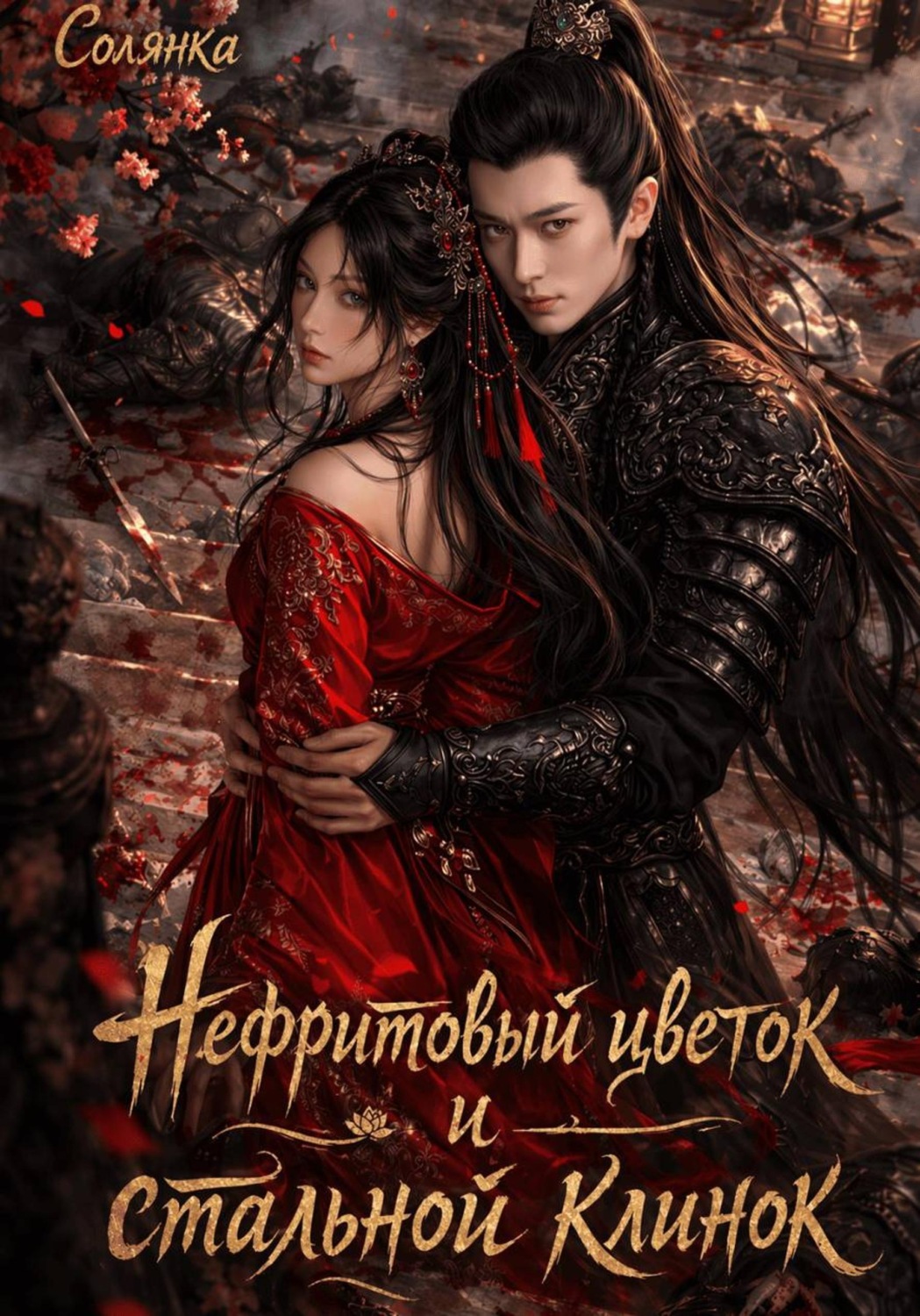 Обложка книги «Нефритовый цветок и стальной клинок»