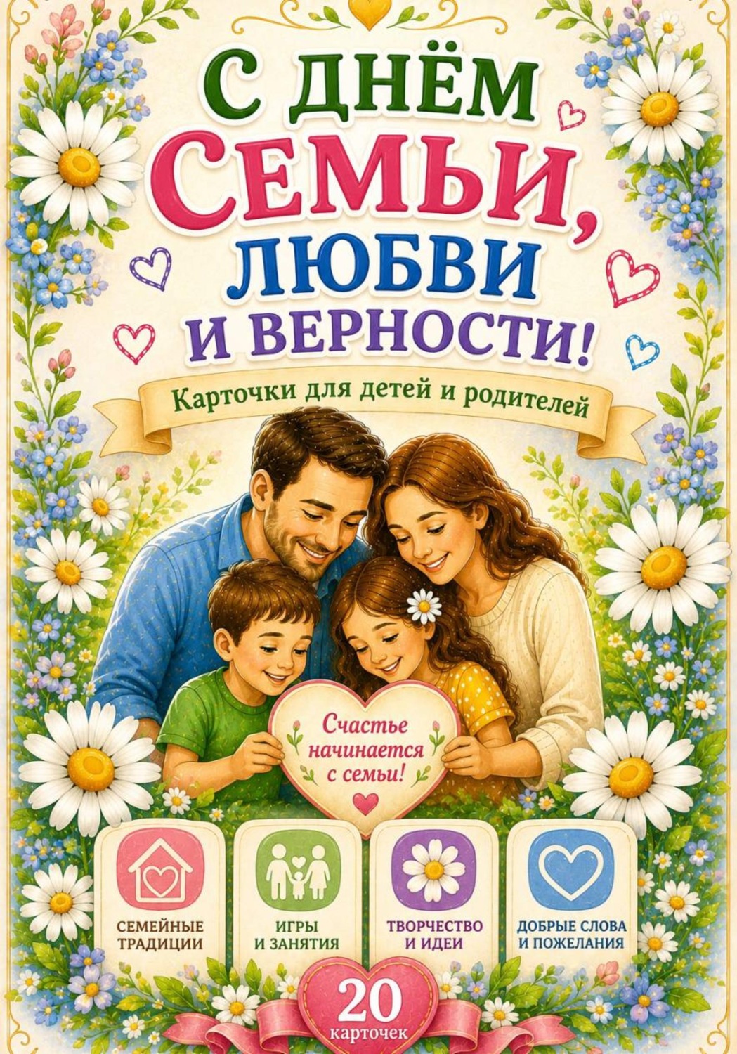 Обложка книги «С днем семьи, любви и верности»