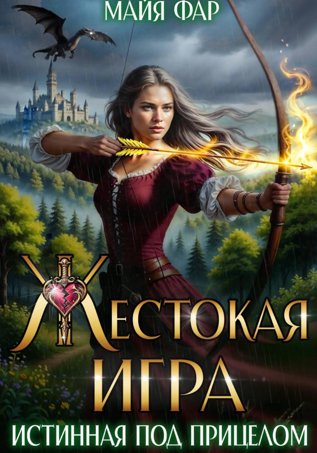 Обложка книги «Жестокая игра, или истинная под прицелом»